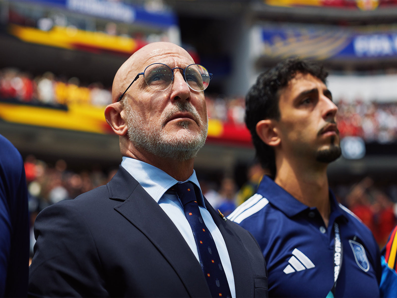 Spain head coach Luis de la Fuente (Photo: X/@SEFutbol)