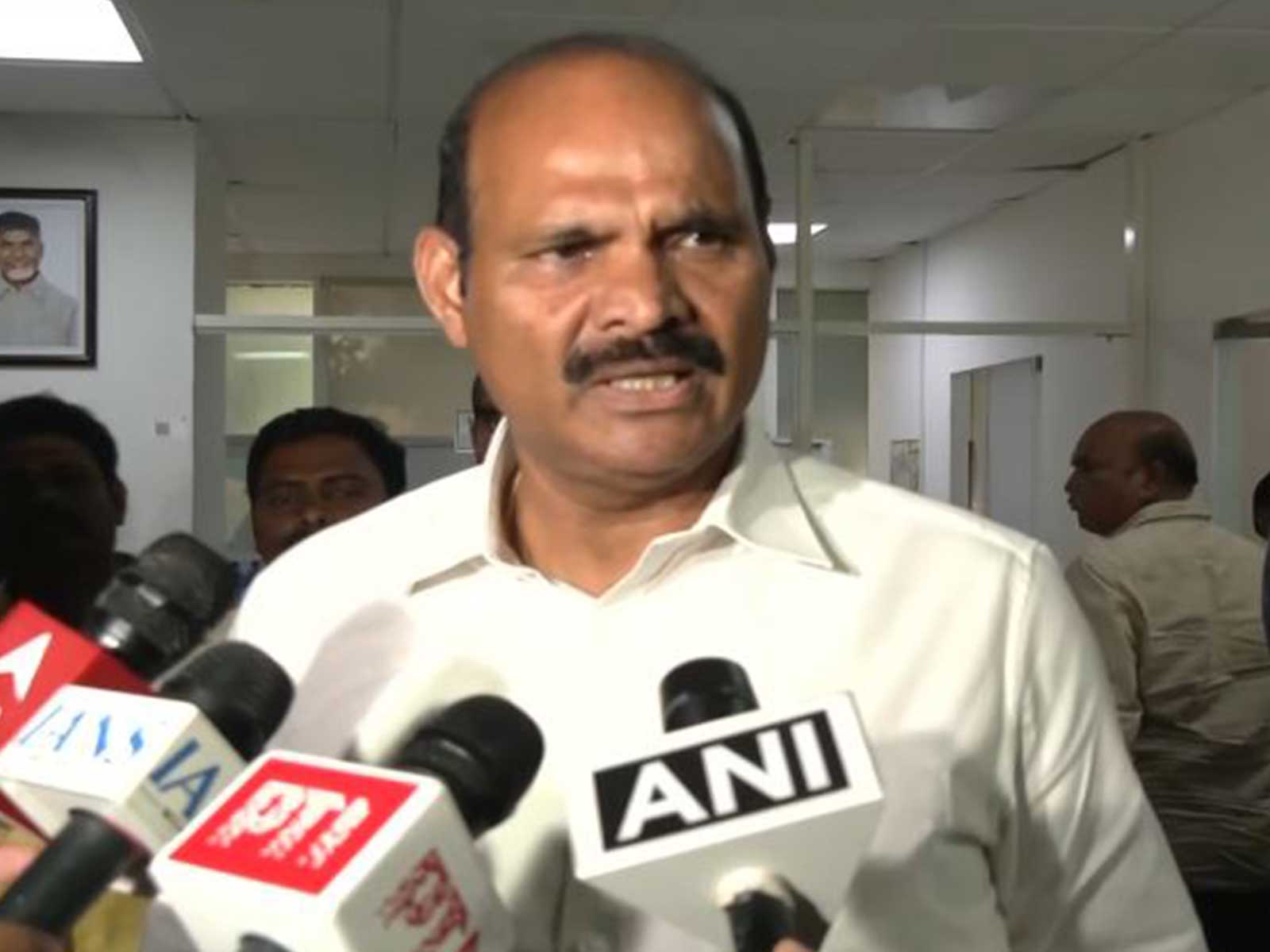 Andhra Pradesh Information and Public Relations Minister Kolusu Parthasarathi (Photo/ANI)