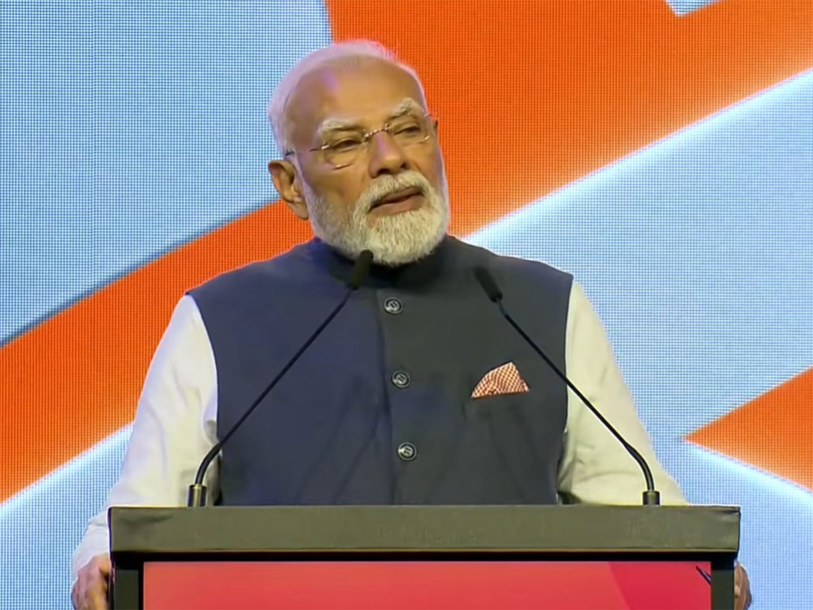 Prime Minister Narendra Modi at Gala Lunch hosted in his honour by New Zealand Prime Minister Christopher Luxon in Auckland (Photo/YouTube/