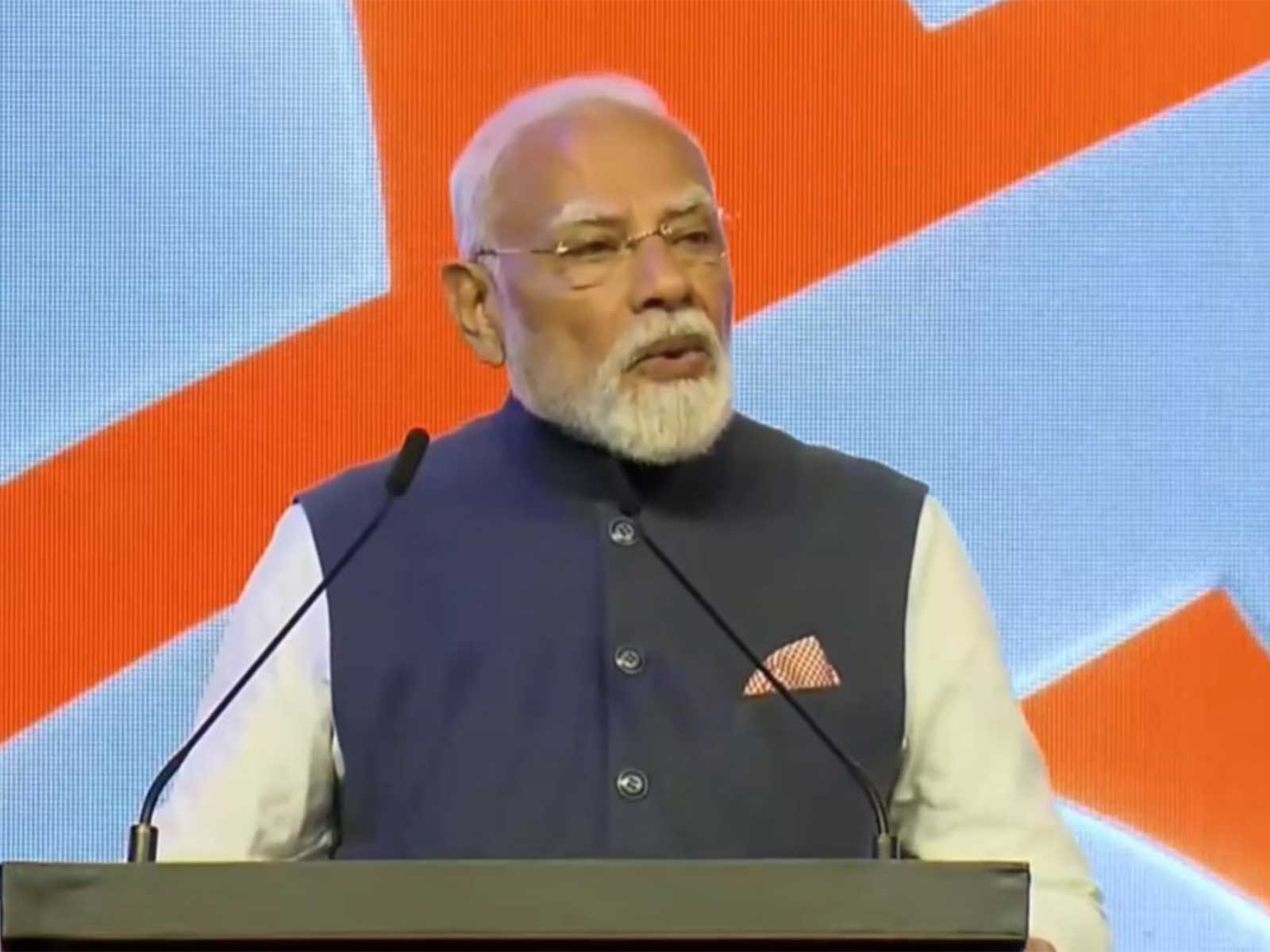 Prime Minister Narendra Modi at Gala Lunch in Auckland (Photo/YouTube/NarendraModi)