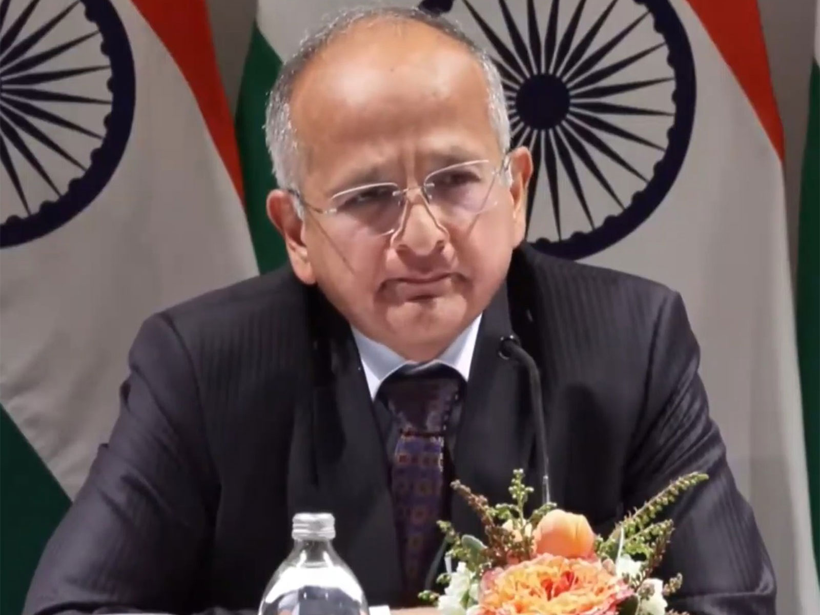 Rudrendra Tandon, Secretary (East), MEA (Photo/YouTube-MEA)