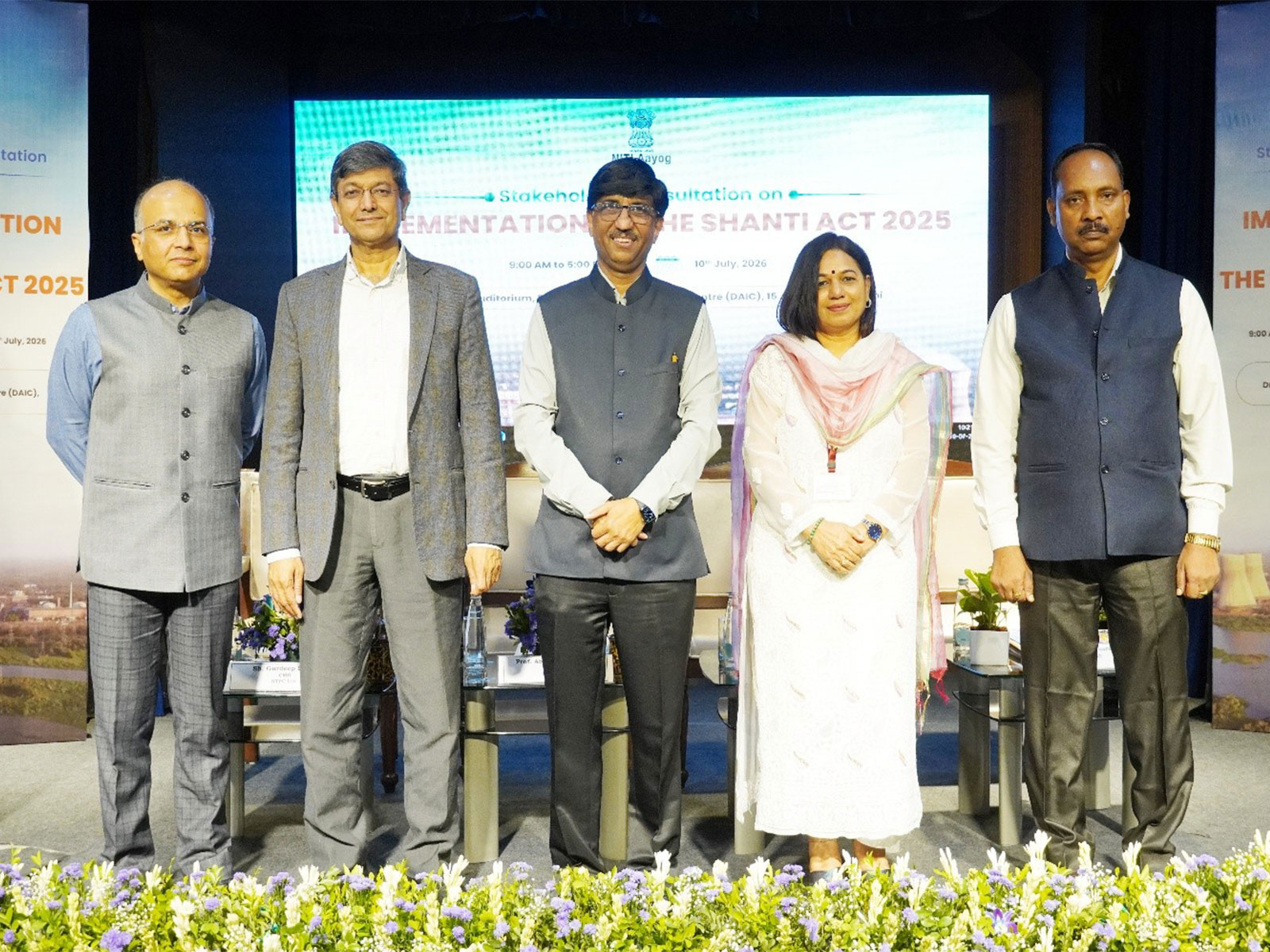 Stakeholder Consultation on Implementation of the SHANTI Act 2025 (Photo/NITI Aayog)