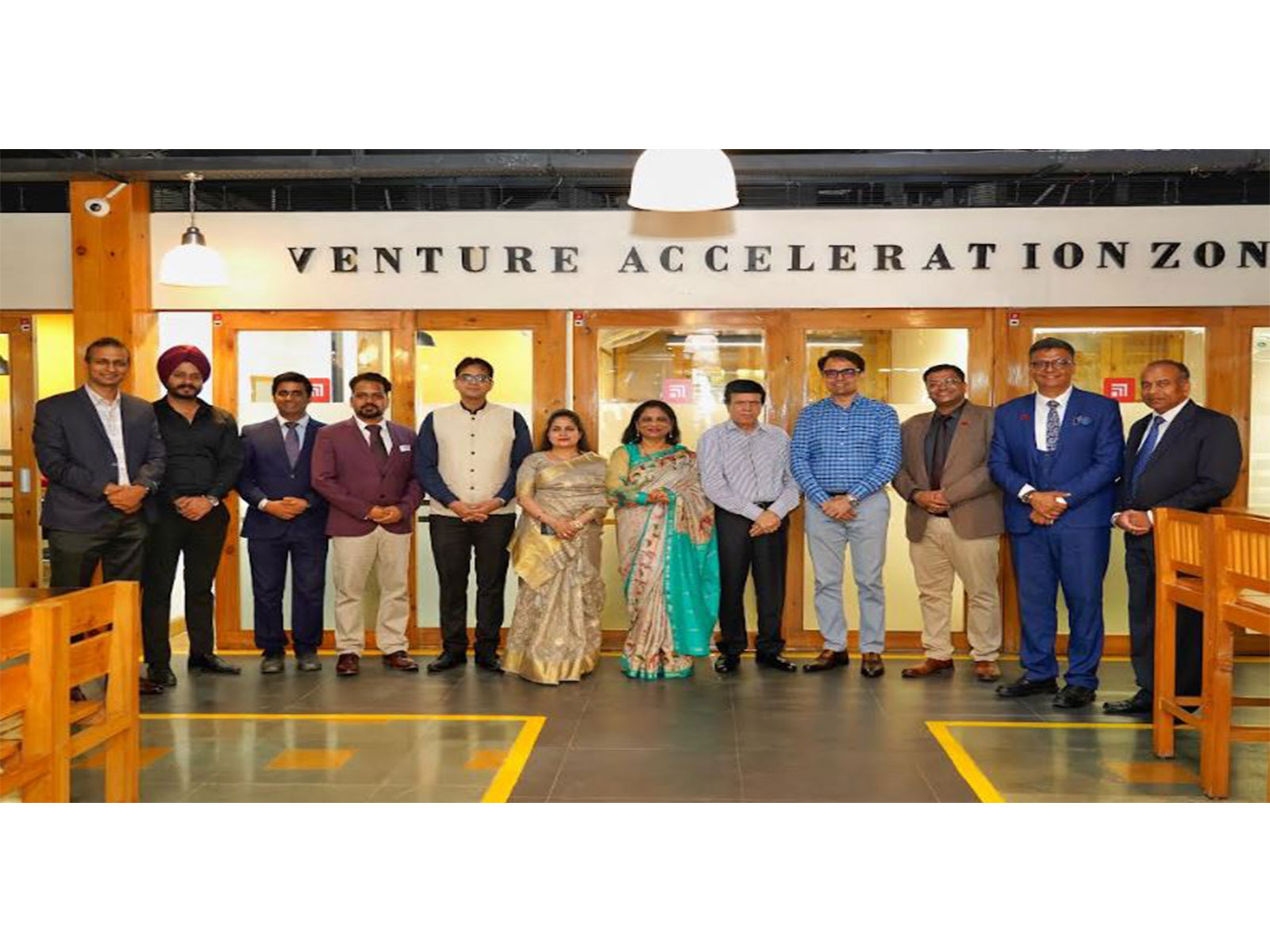 Atal Innovation Centre launched at Chitkara University in presence of Sh Amit Dhaka (IAS) CEO Invest Punjab, Dr. Madhu Chitkara, Dr. Ashok Chitkara & Atal Innovation Mission team