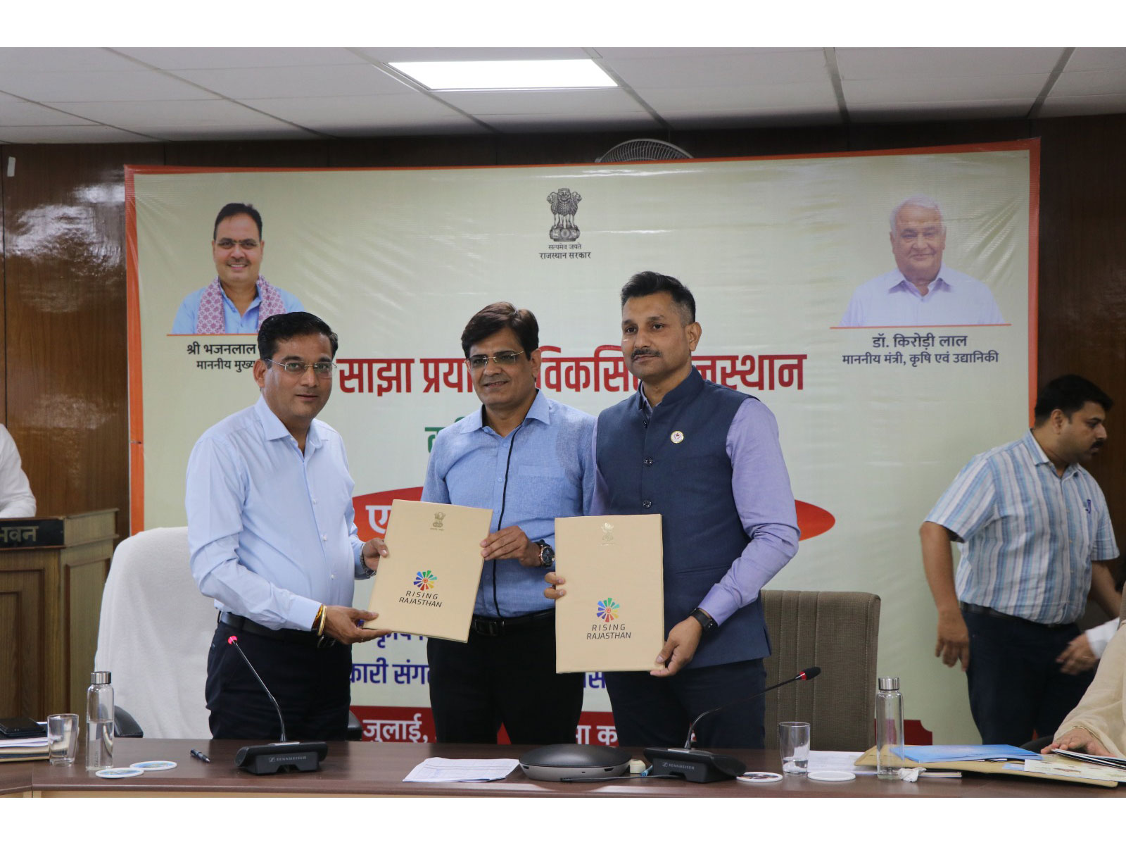 Manipal University Jaipur and Department of Agriculture, Government of Rajasthan signed MoU