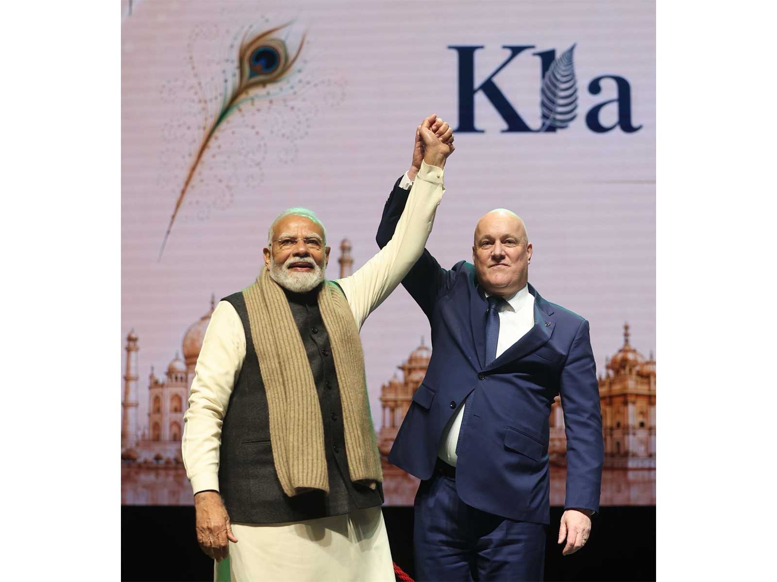 Prime Minister Narendra Modi and New Zealand Prime Minister Christopher Luxon (Photo: X@narendramodi)