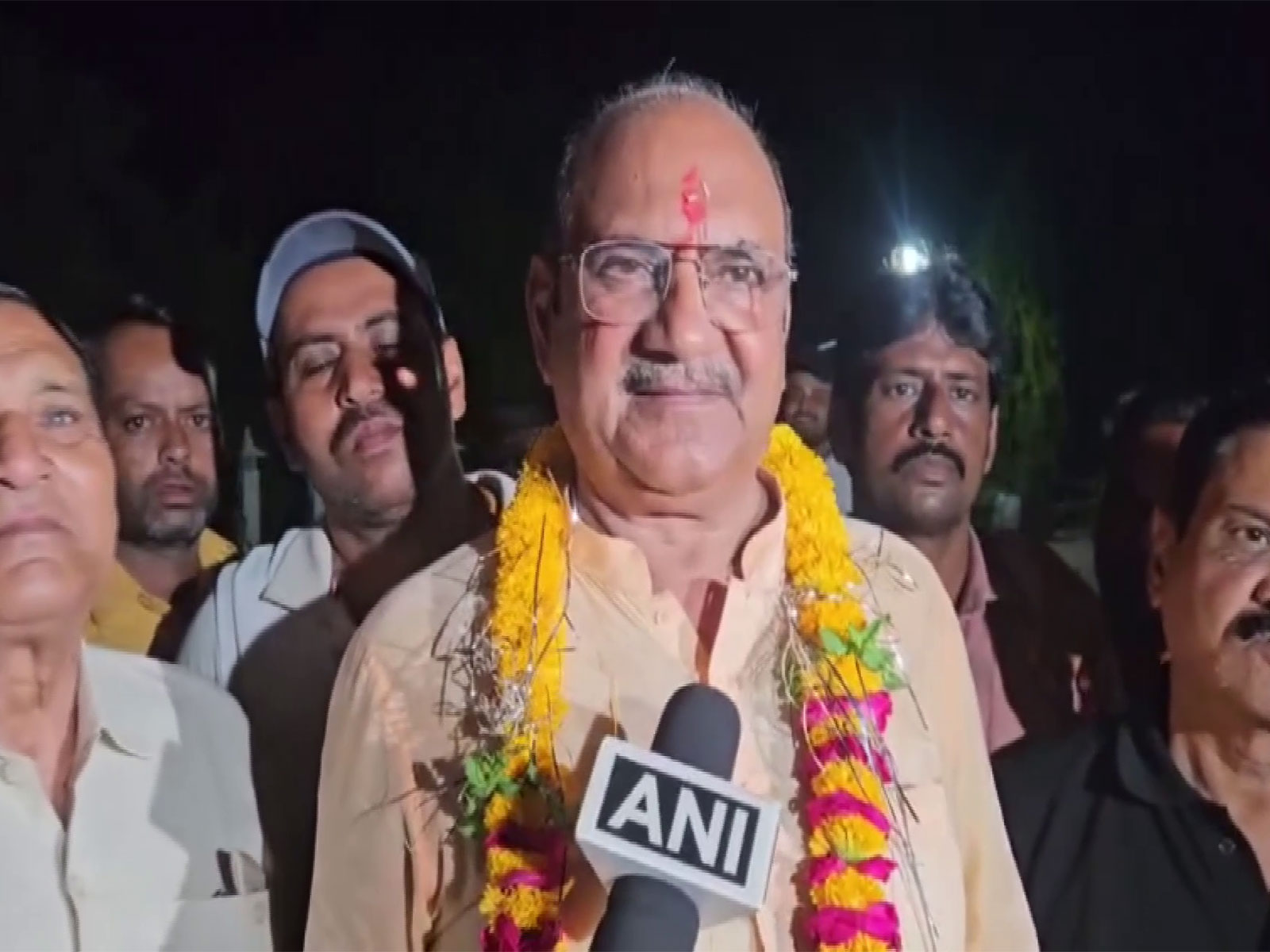 Congress candidate Ghanshyam Singh (Photo/ANI)
