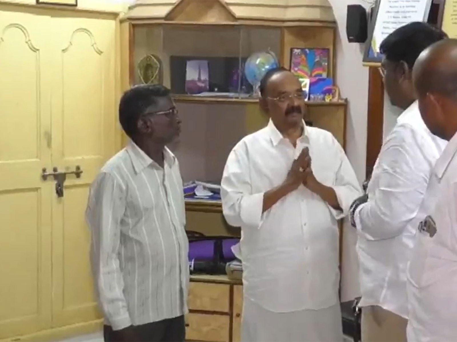 Vellore MLA Vinoth Kannan (Photo/ANI)