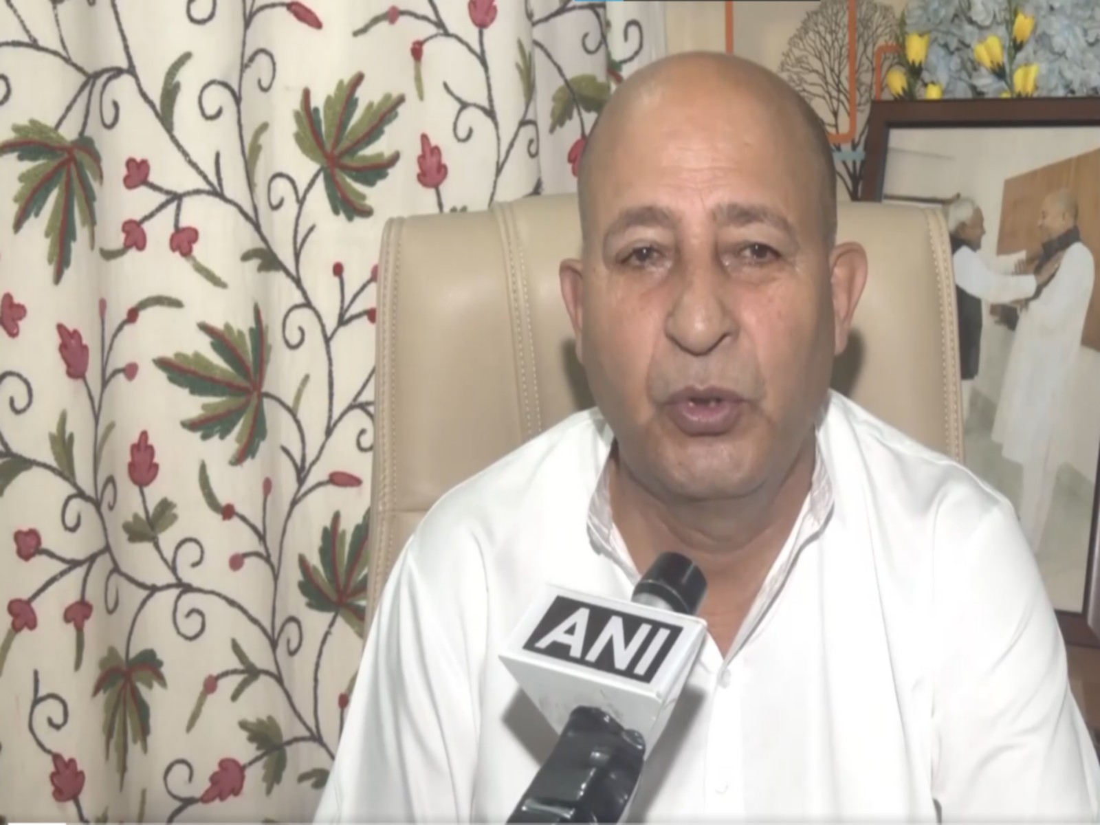  Jammu and Kashmir Janata Dal (United) President GM Shaheen (Photo/ANI) 