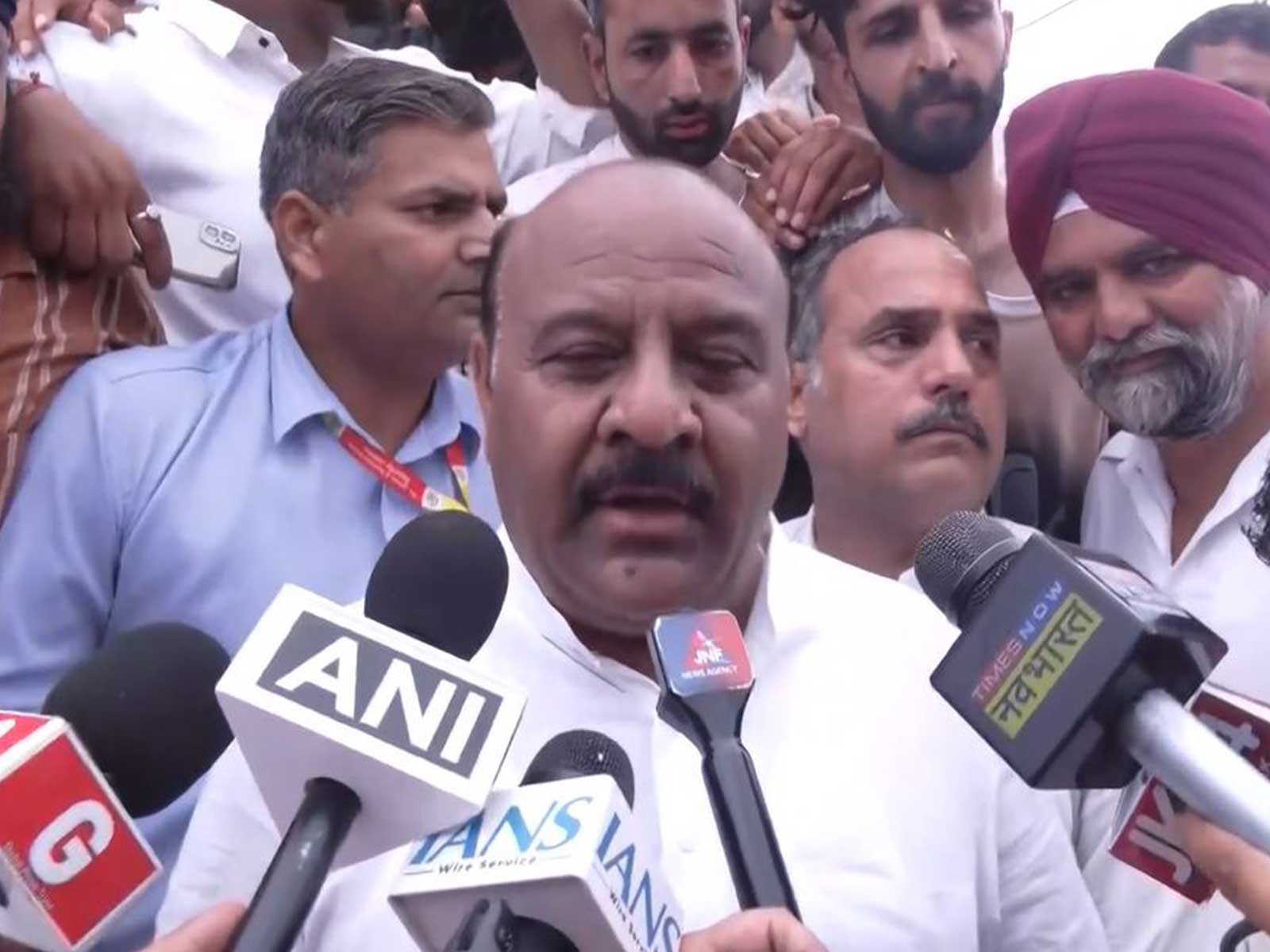 Jammu and Kashmir Deputy Chief Minister Surinder Choudhary (Photo/ANI)