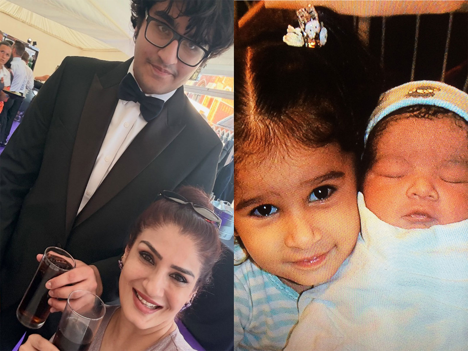 Raveena Tandon wishes son Ranbir on his birthday (Photo/Instagram@officialraveenatandon)