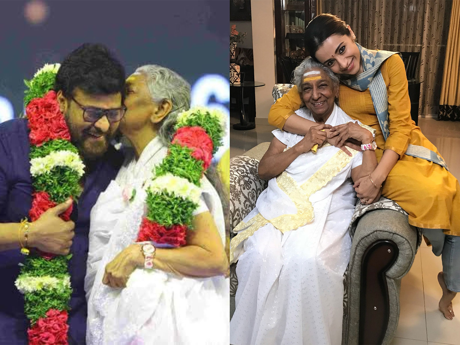 Trisha Krishnan, Chiranjeevi pay tributes to late singer S Janaki (Photo/X@KChiruTweets/Instagram@trishakrishnan)