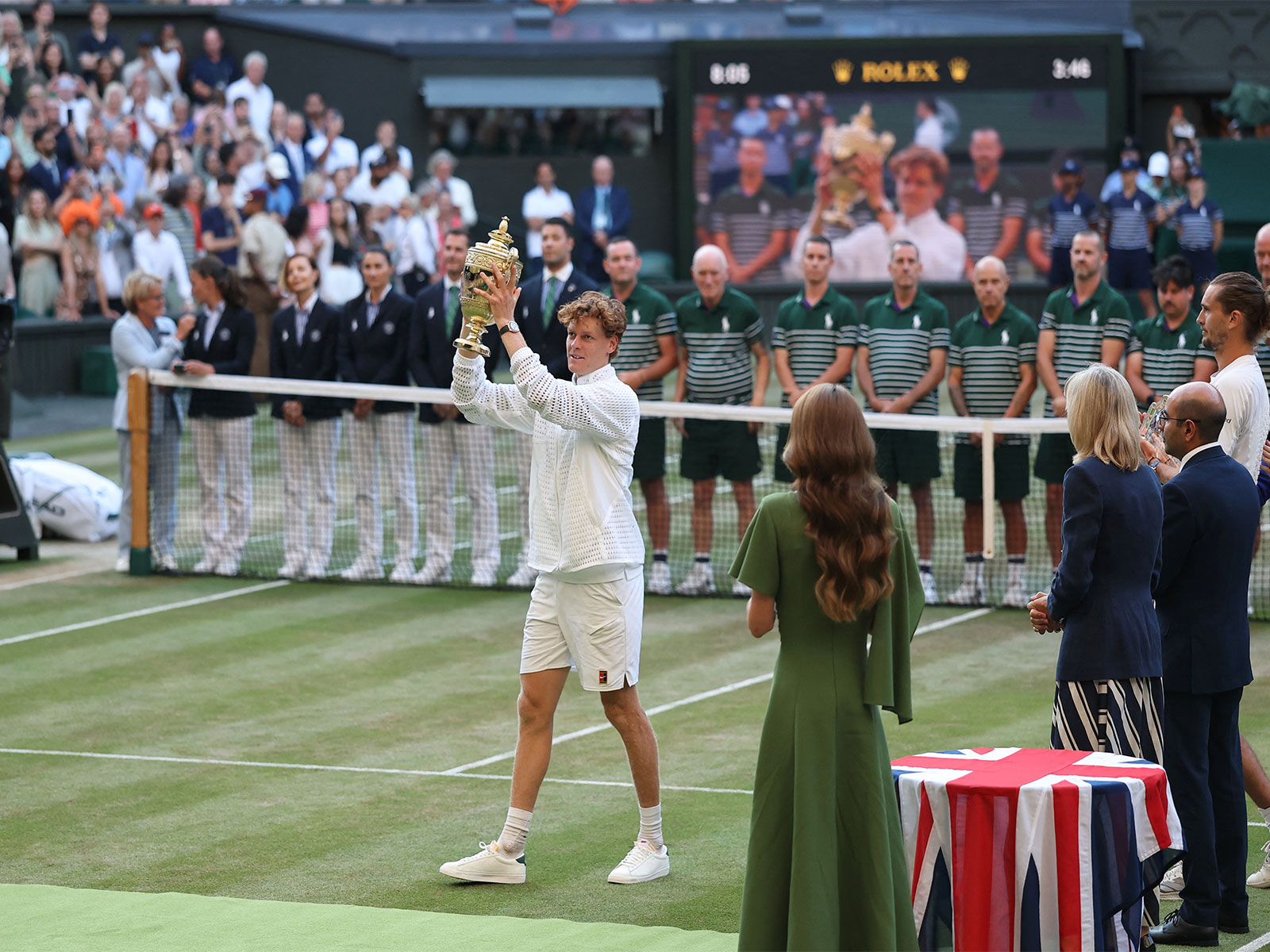 Jannik Sinner retain Wimbledon men's singles title (Photo: Reuters)