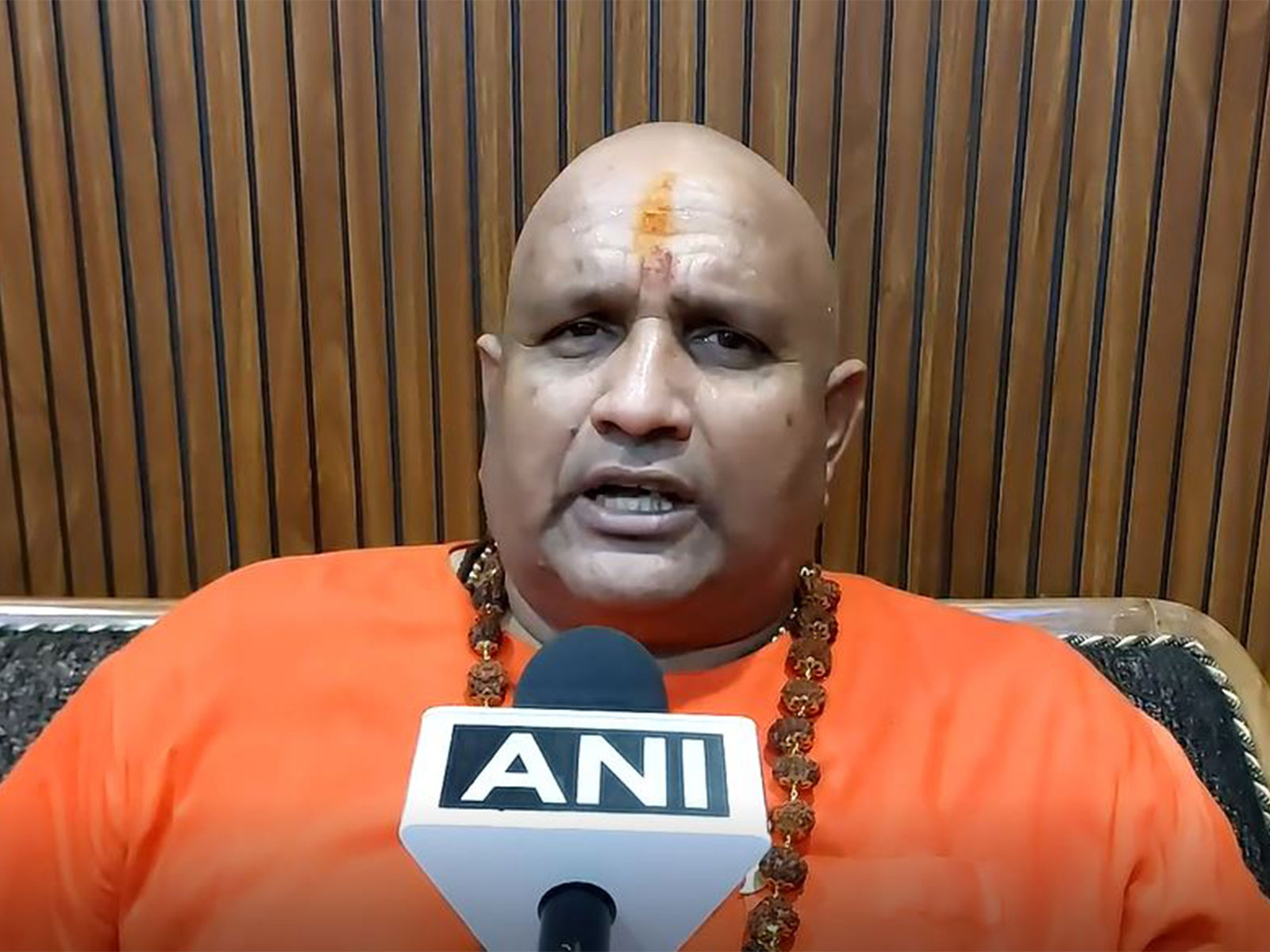 Swami Anand Swarup, National President of the Kali Sena (Photo/ANI)