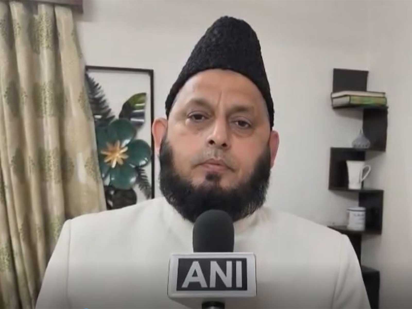 Lucknow Eidgah Imam Maulana Khalid Rasheed Firangi Mahali (Photo/ANI)