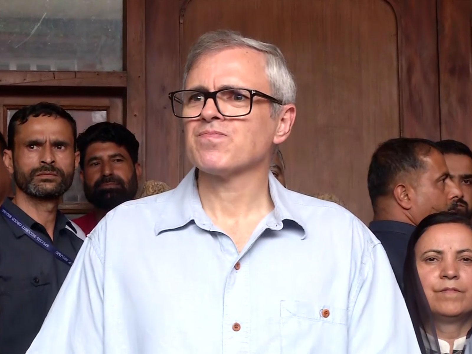 Jammu and Kashmir Chief Minister Omar Abdullah (Photo/ANI)