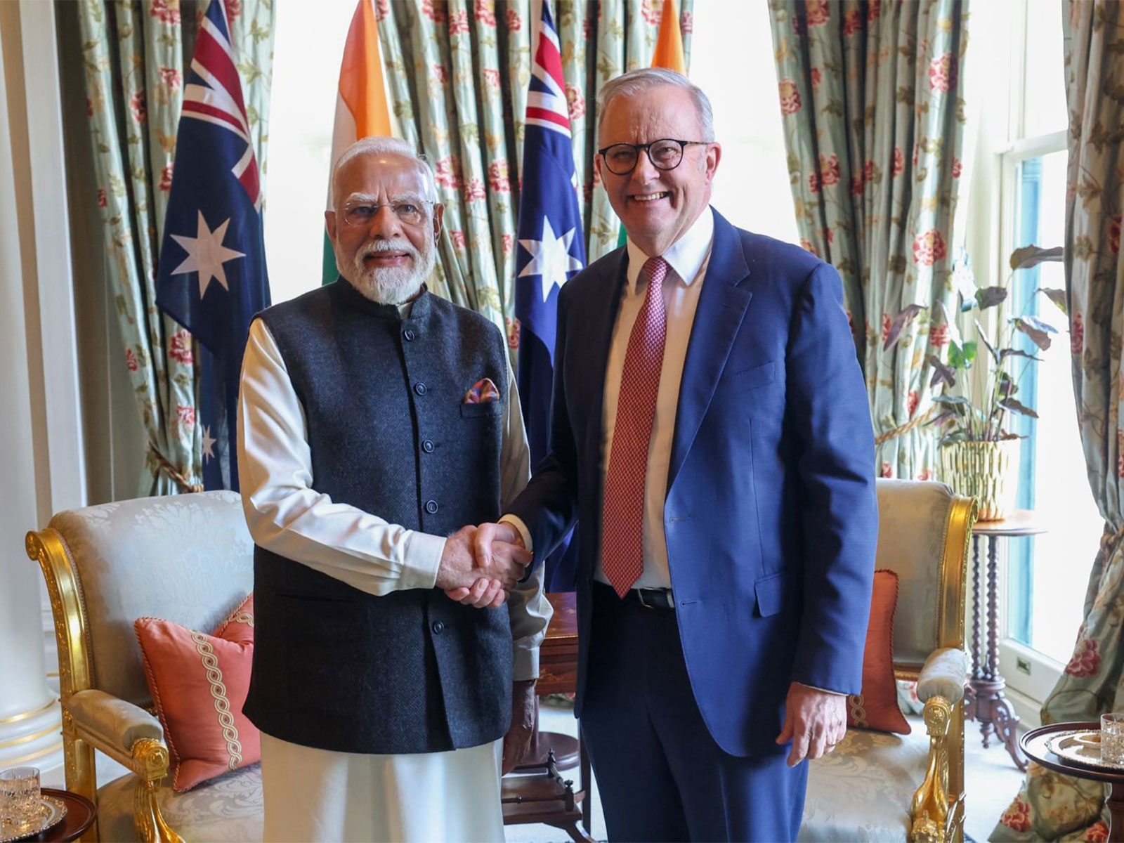Prime Minister Narendra Modi and Australian Prime Minister Anthony Albanese (Photo/X/@narendramodi)