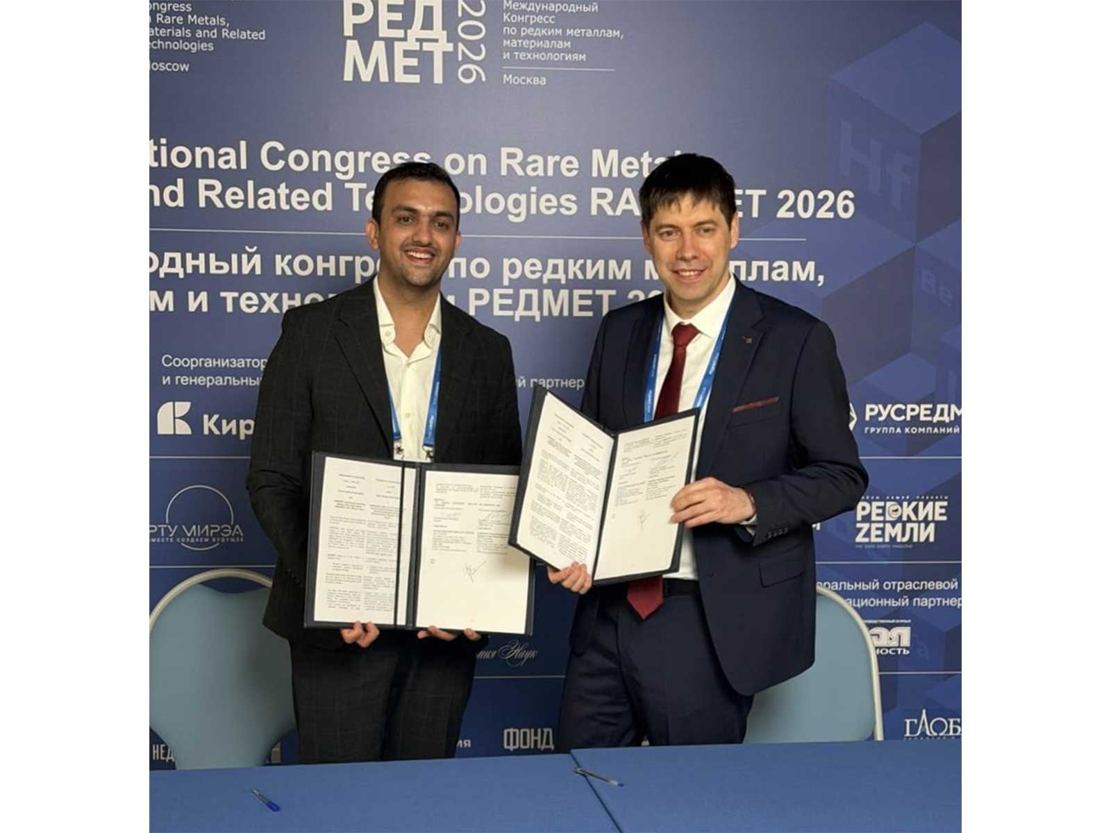 Fast Tracks Building India's Rare Earth Magnet Industry with a Freshly Inked Technology Partnership with Russia's Giredmet