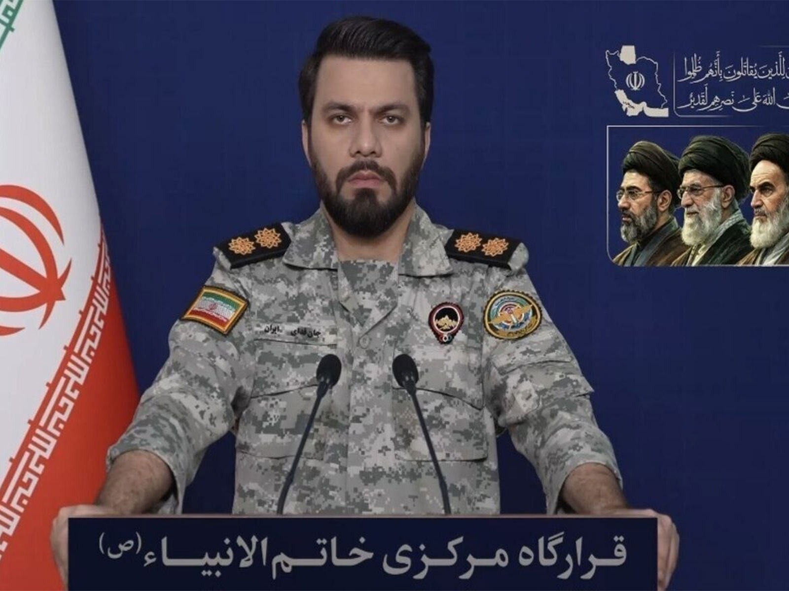 Spokesperson of Iran's Khatam al-Anbiya Central Headquarters Brigadier General Ebrahim Zolfaghari (Photo/Reuters)