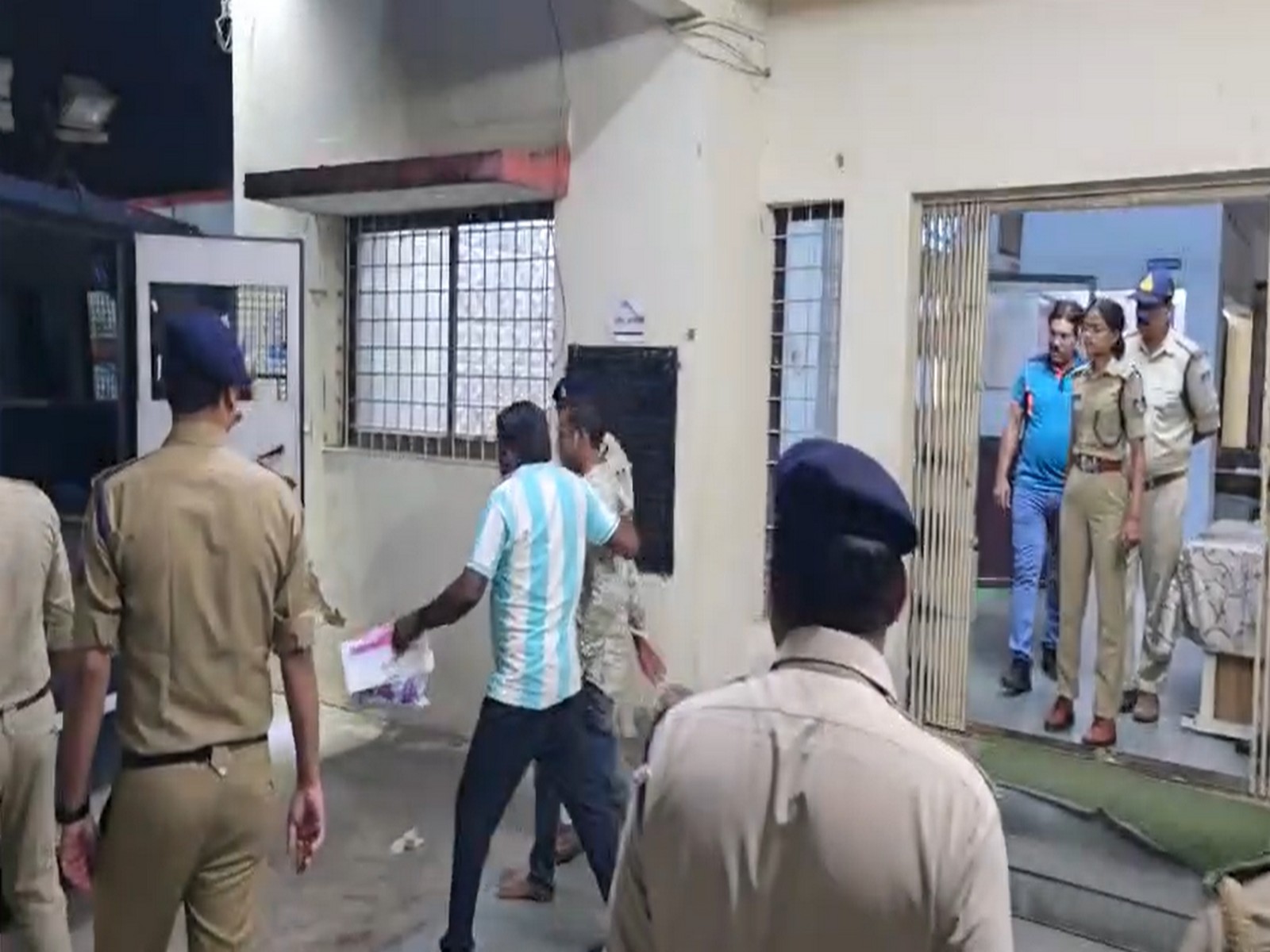 Accused in police custody (Photo / ANI)