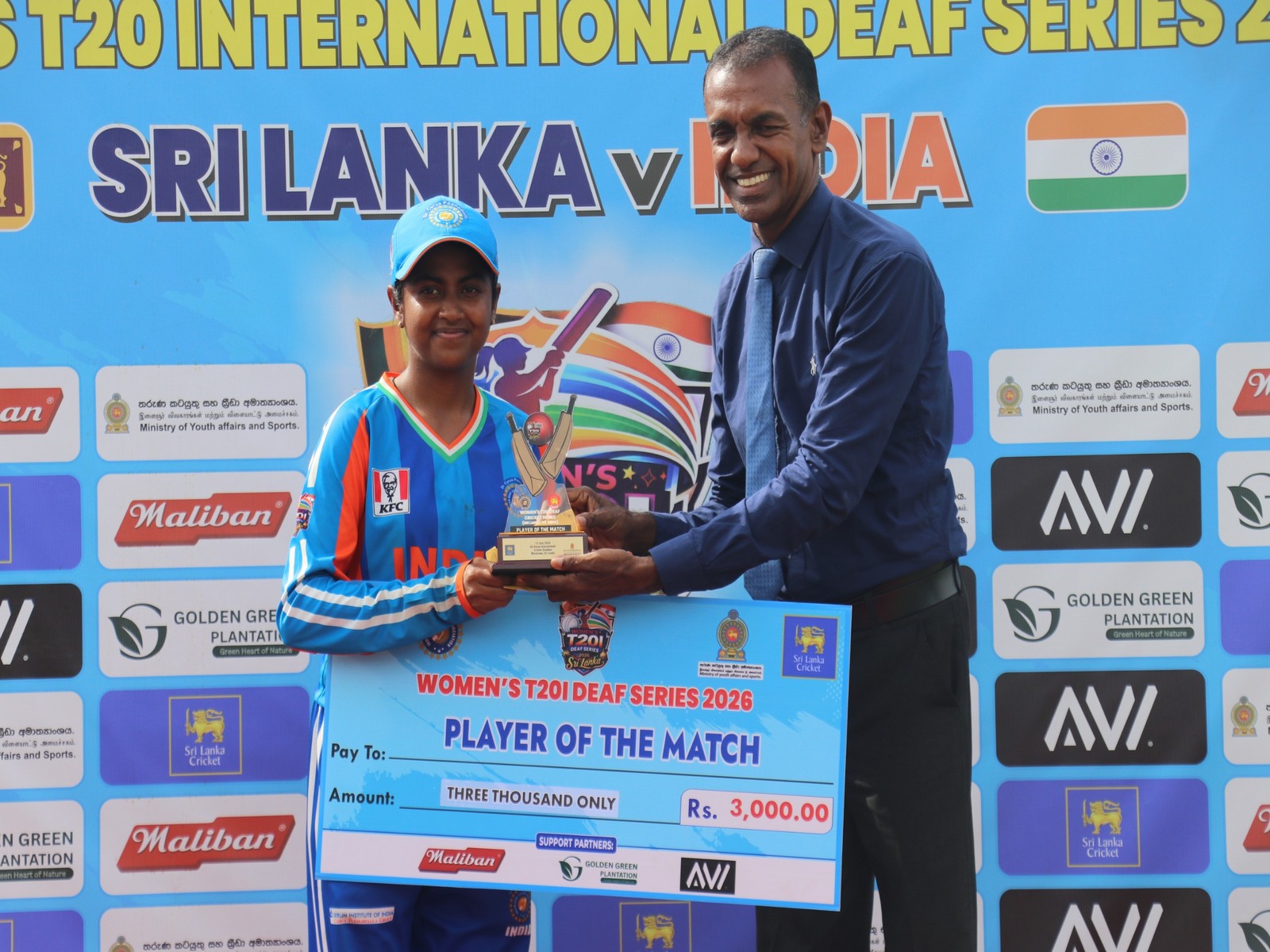 India Deaf Women's cricket team Shradda Vaishnav (Photo: IDCA)
