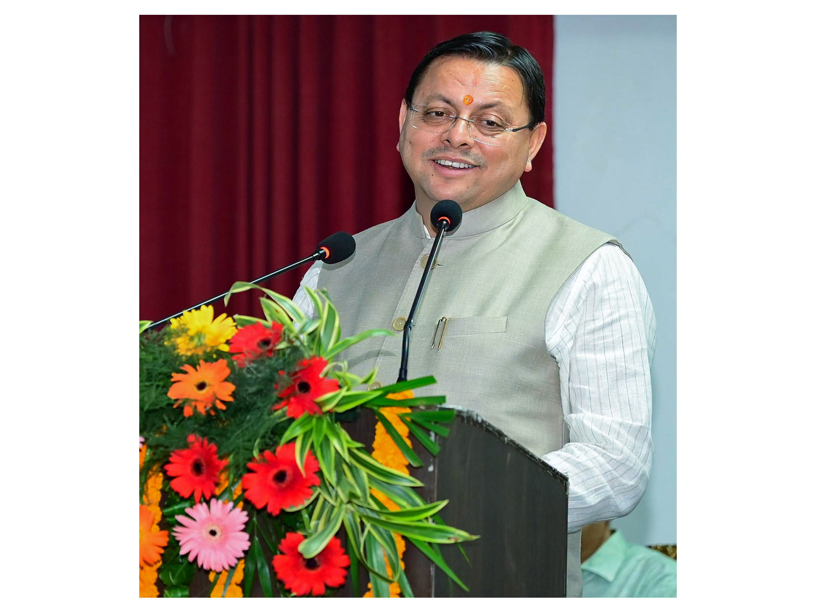 Uttarakhand CM Pushkar Singh Dhami (Photo/ANI)