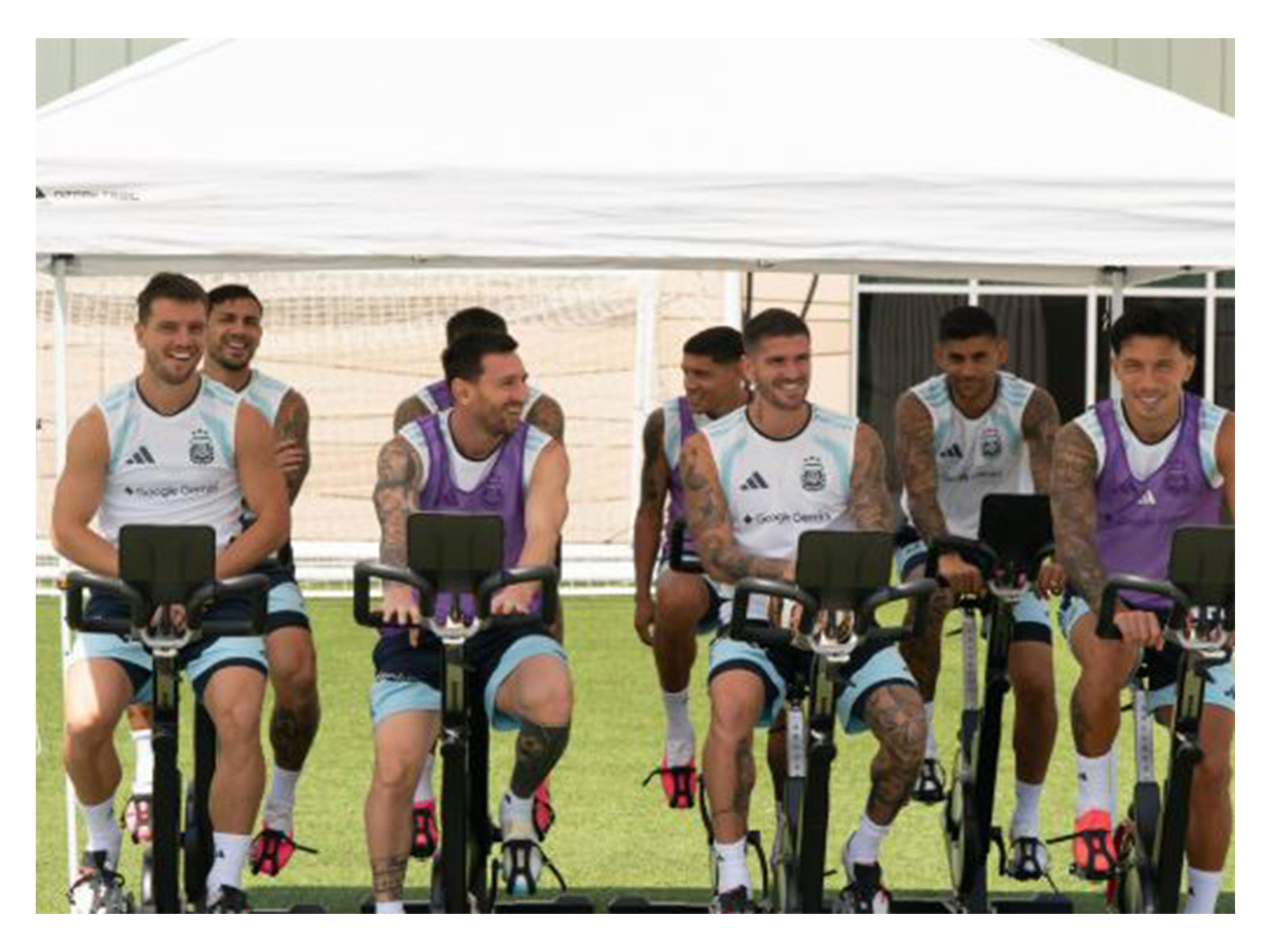 Argentine players during FIFA World Cup 2026 (Photo: X/leomessi)