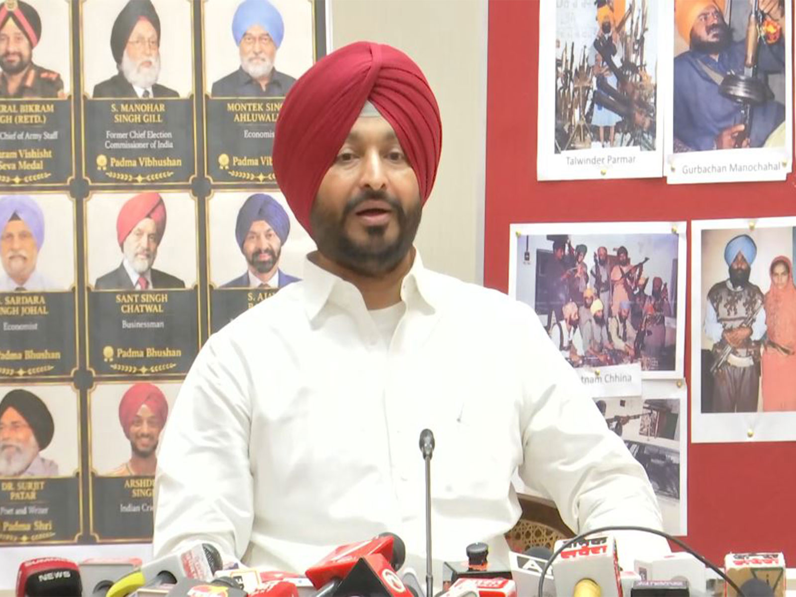 Minister of State for Railways and Food Processing Industries Ravneet Singh Bittu (Photo/ANI)