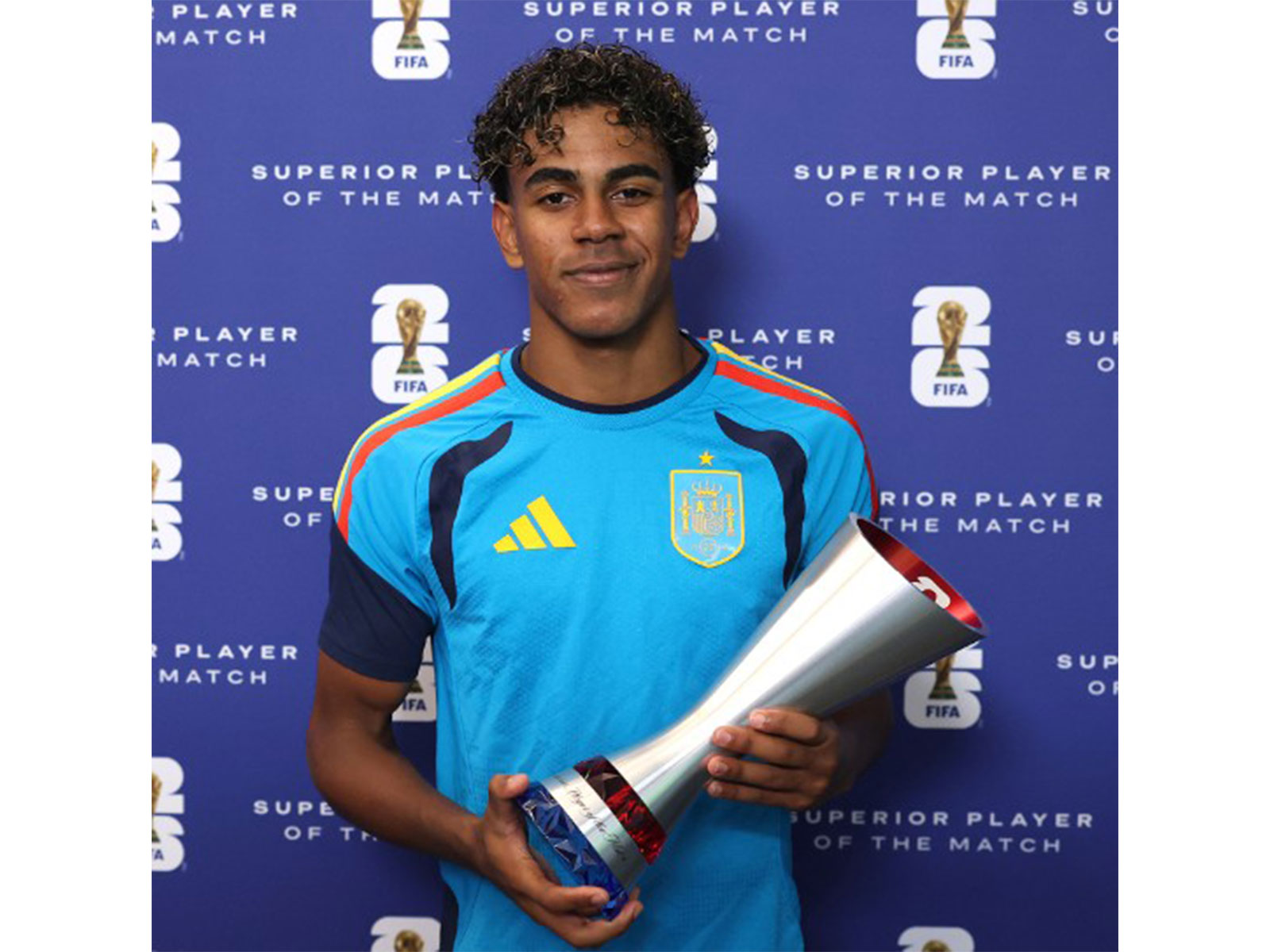 Spain forward Lamine Yamal (Photo: X/@FIFAWorldCup)
