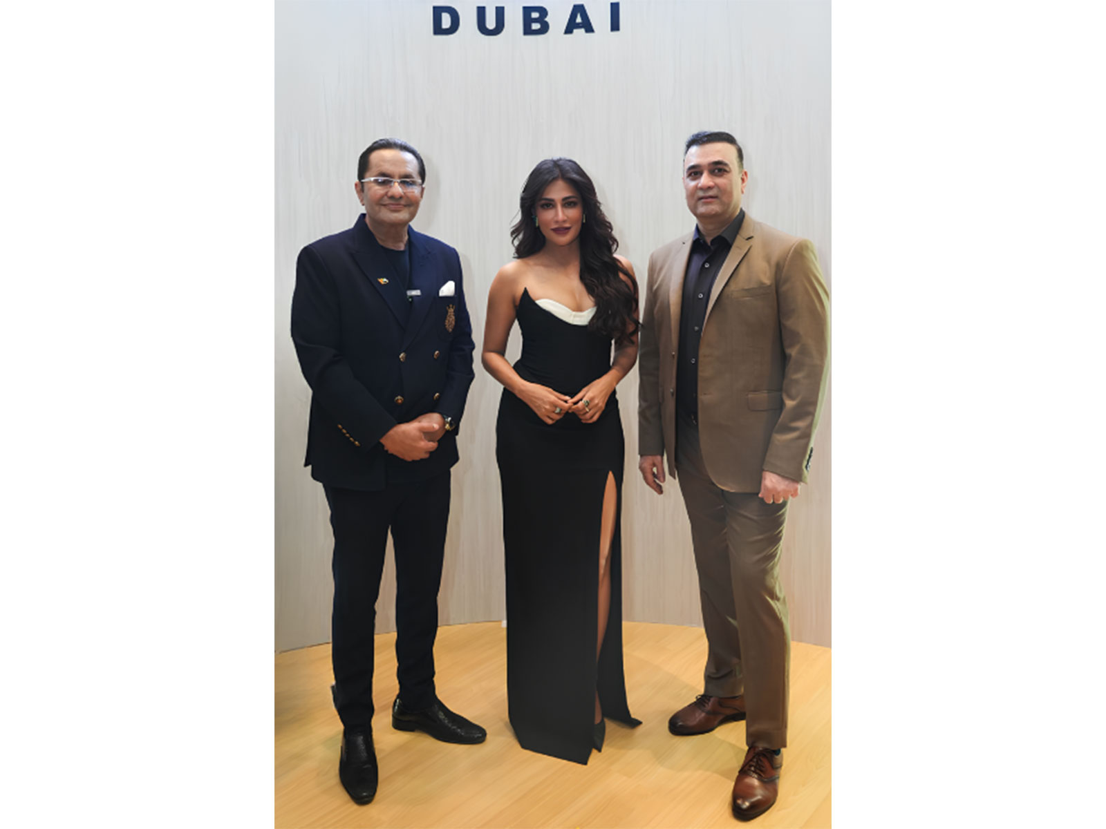 Rizwan Sajan, Founder and Chairman - Danube Properties, Actress Chitrangada Singh, Abdul Majid Khan, Group CEO & MD - NKN Media