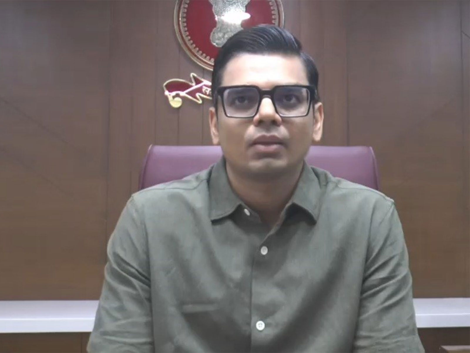 Banaskantha Collector Mihir Pravinkumar Patel (Photo/Gujarat Information Department)