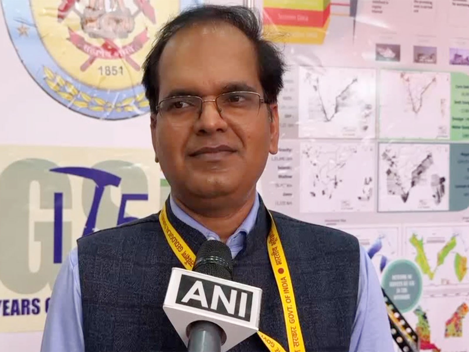 GSI Director Bijay Kumar Das (Photo/ANI)