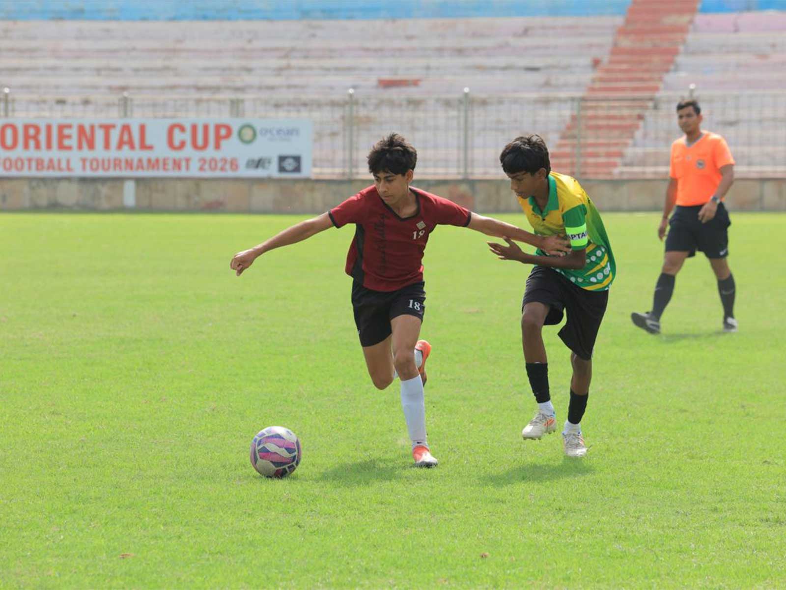 Vasant Valley vs KV RK Puram (Photo/ Oriental Cup)  