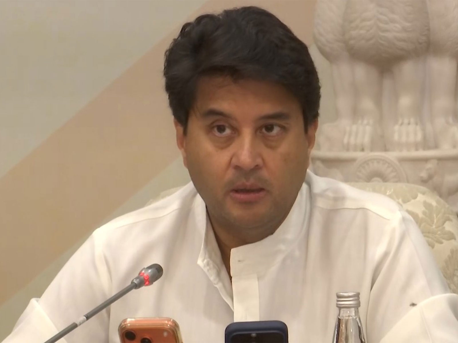 Union Communications Minister Jyotiraditya Scindia (Photo/ANI)