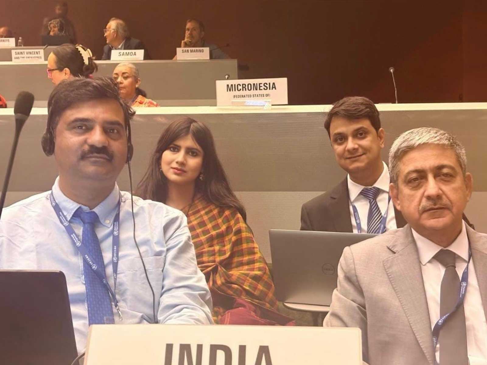 Indian delegation led by Rajit Punhani, Chief Executive Officer, Food Safety and Standards Authority of India (Photo/PIB)