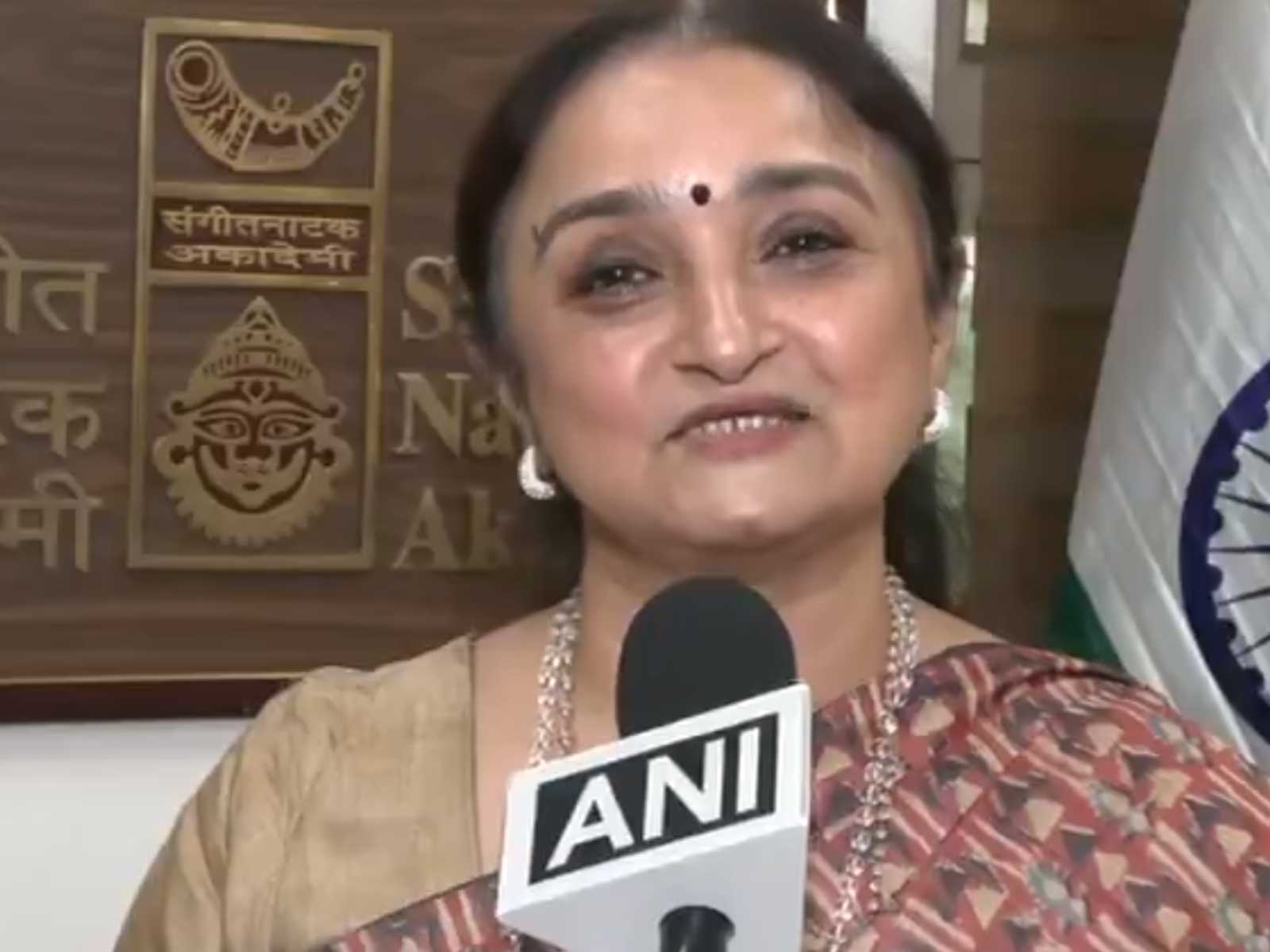 Sangeet Natak Akademi chairman Sandhya Purecha (Photo/ANI)