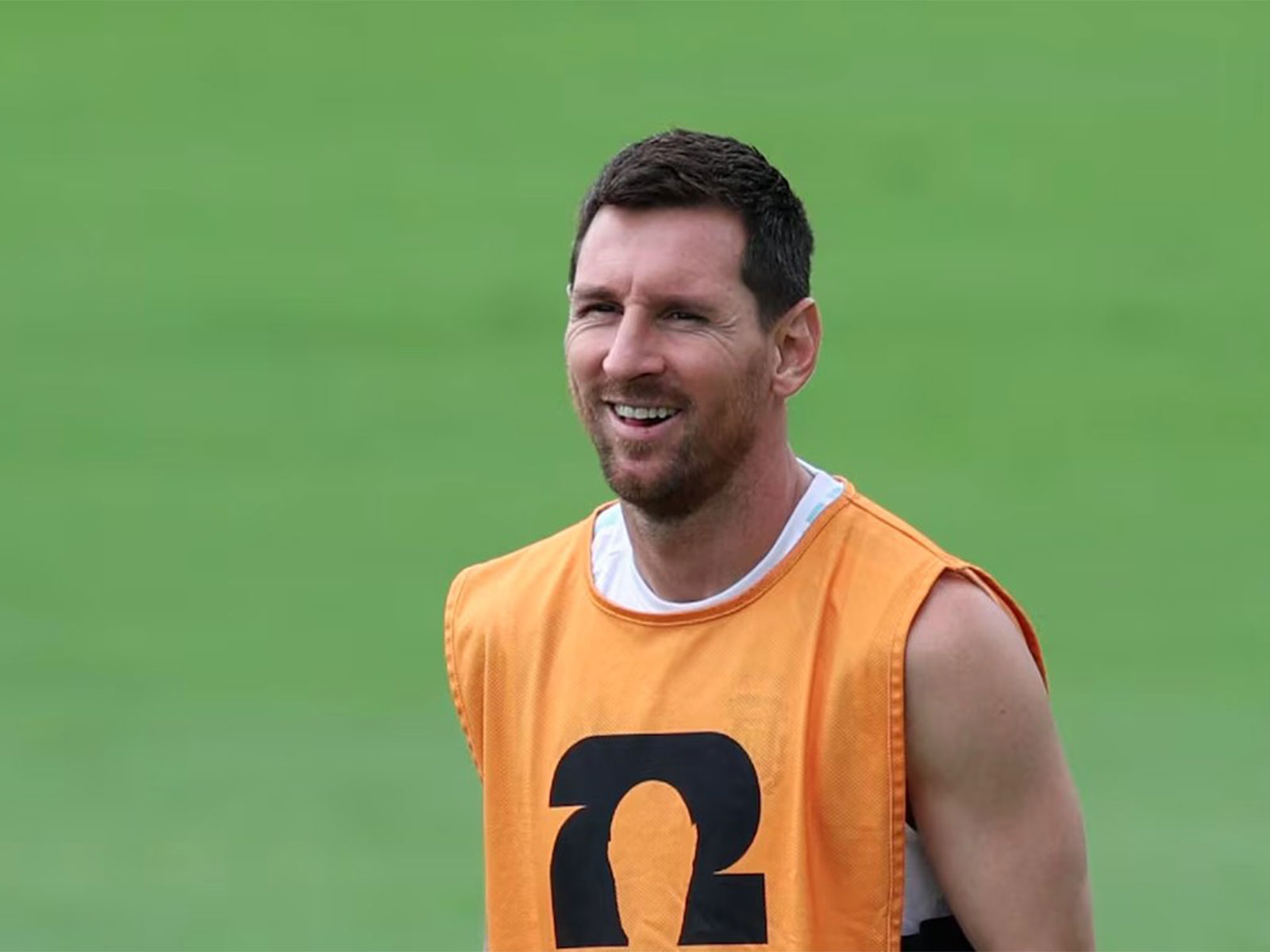 Argentina's Lionel Messi during training ahead of semi-final against England (Photo: Reuters)