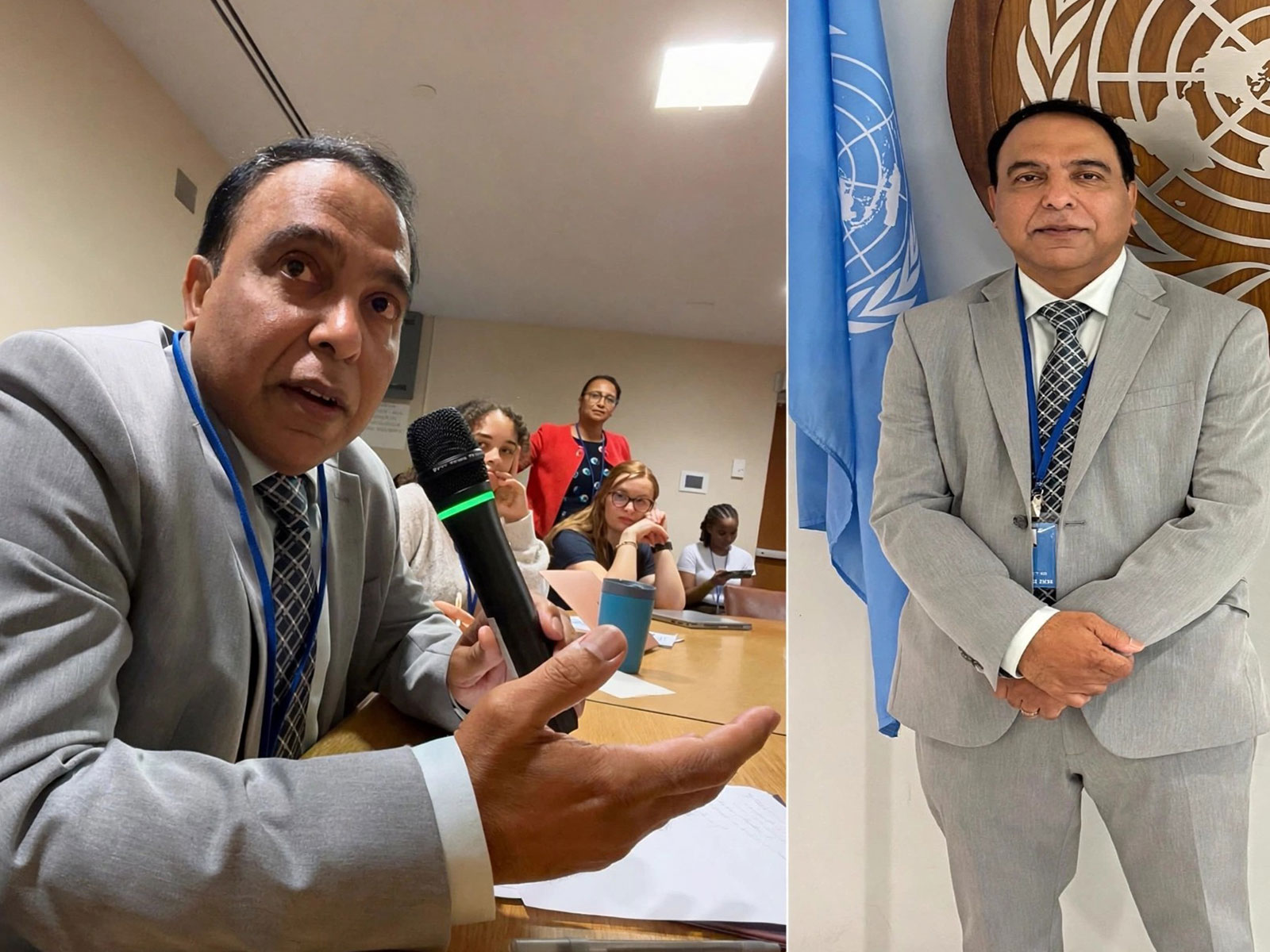 Human Rights Focus Pakistan (HRFP) President Naveed Walter (Photo/HRFP)