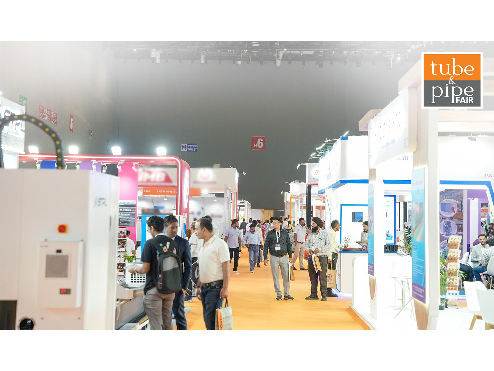 View of past Tube & Pipe Fair