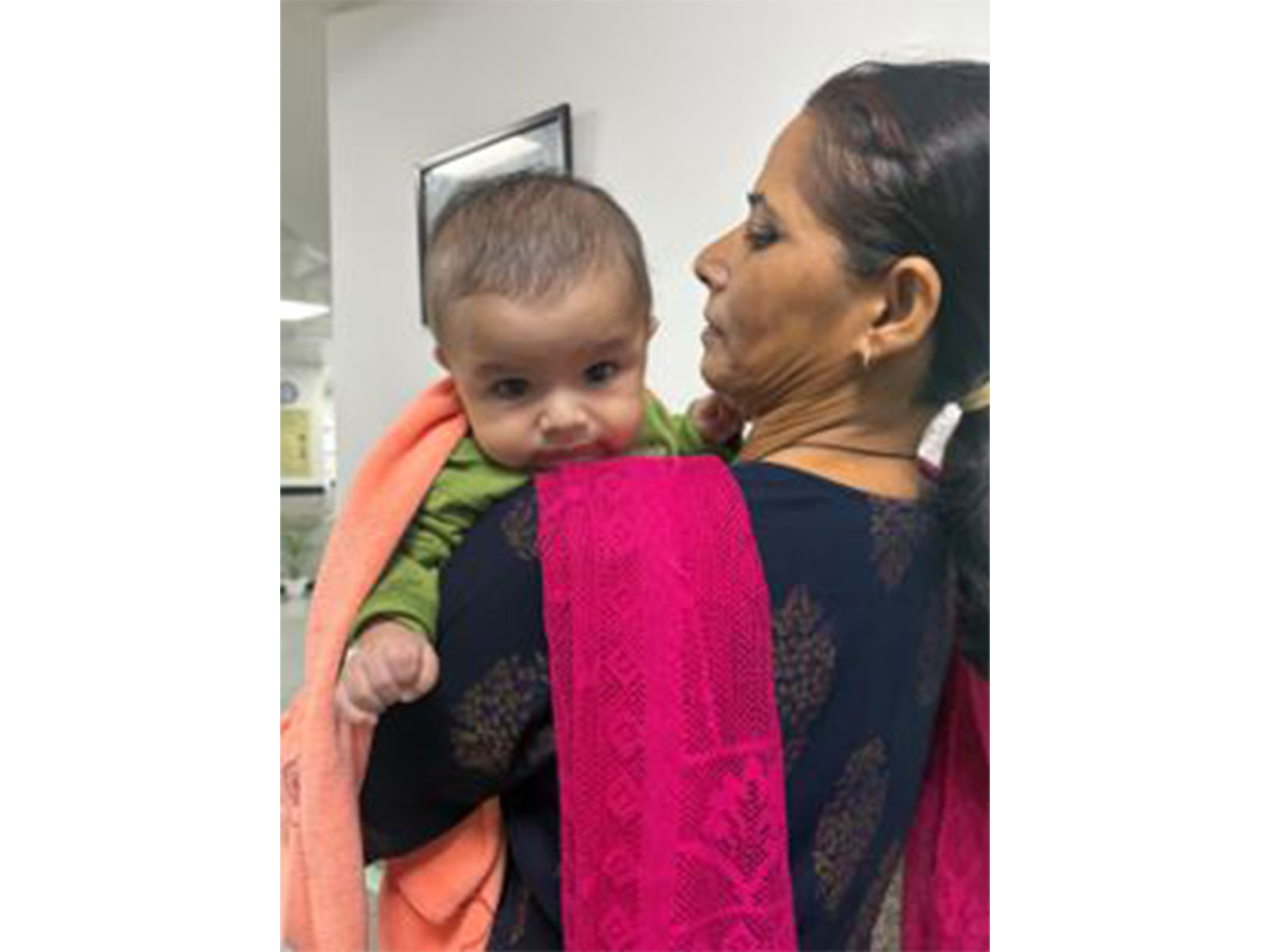 Four-month-old infant patient (Photo/ANI)