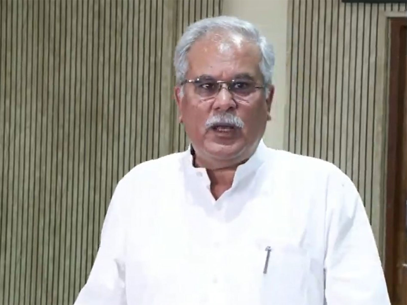 Congress leader and former Chhattisgarh CM Bhupesh Baghel (Photo/ANI)