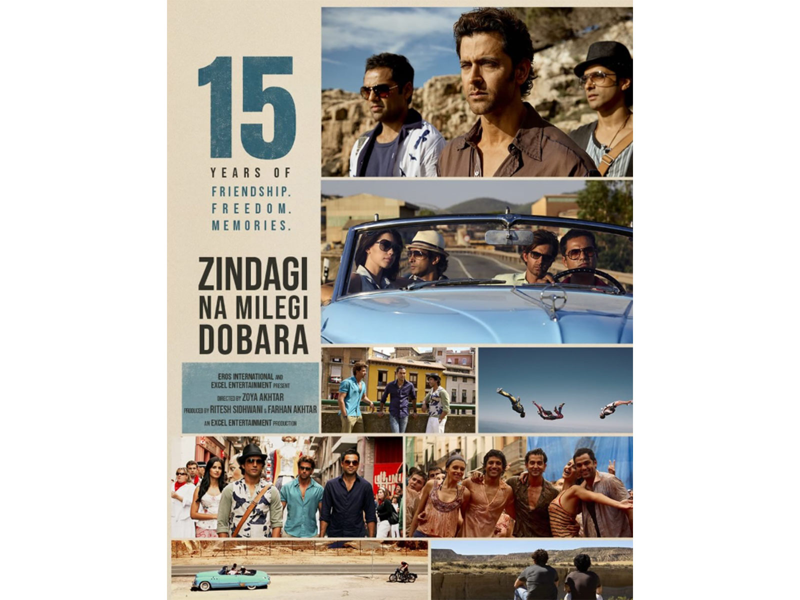 15 years of 'ZNMD' (Photo/Instagram/ @faroutakhtar)