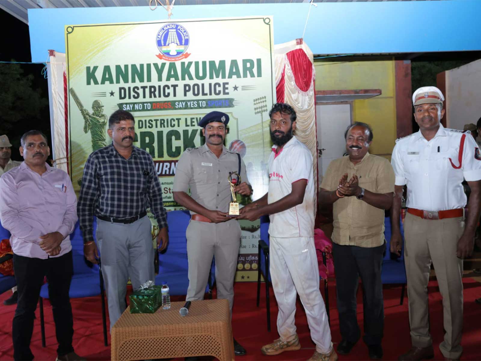 Kanniyakumari District Police-Public Relationship Champions Trophy winner. (Photo/ X @kumari_police)
