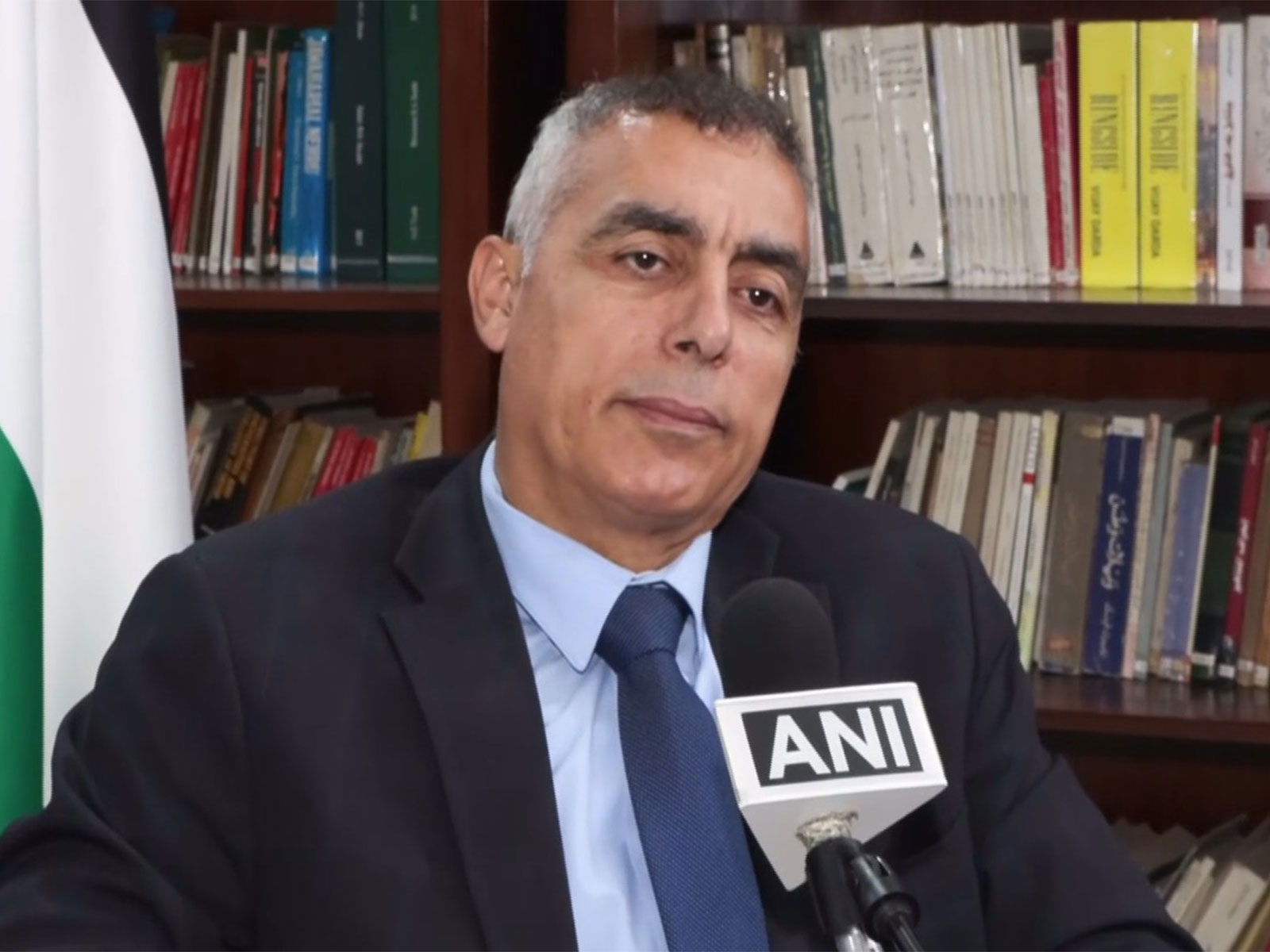  Palestinian Ambassador to India Abdullah M Abu Shawesh (Photo/ANI)