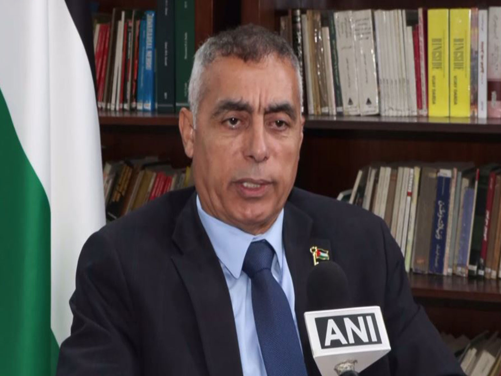 Palestinian Ambassador to India, Abdullah Abu Shawesh (Photo/ANI)