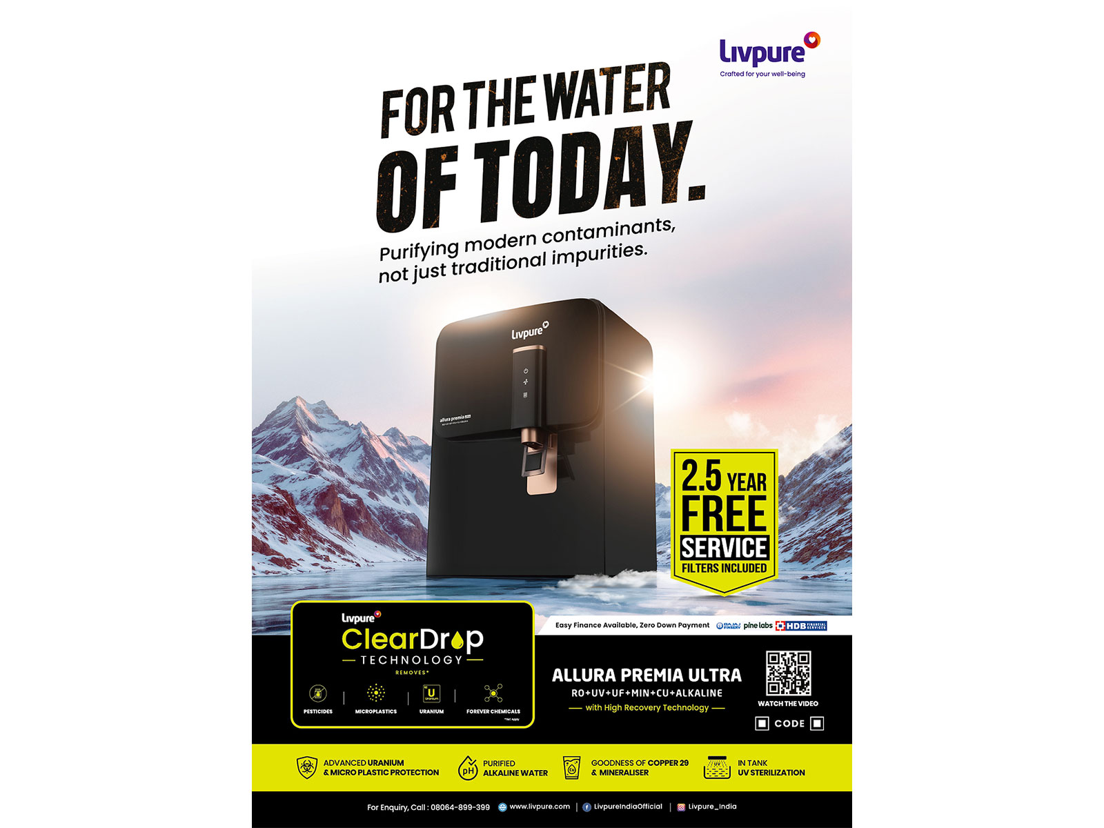 Livpure Cleardrop Technology