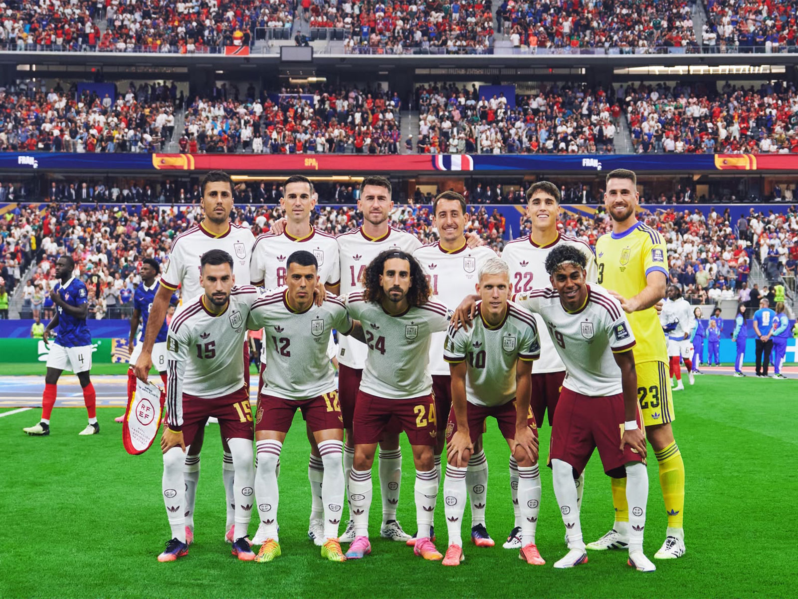 Spain national team. (@SEFutbol X)