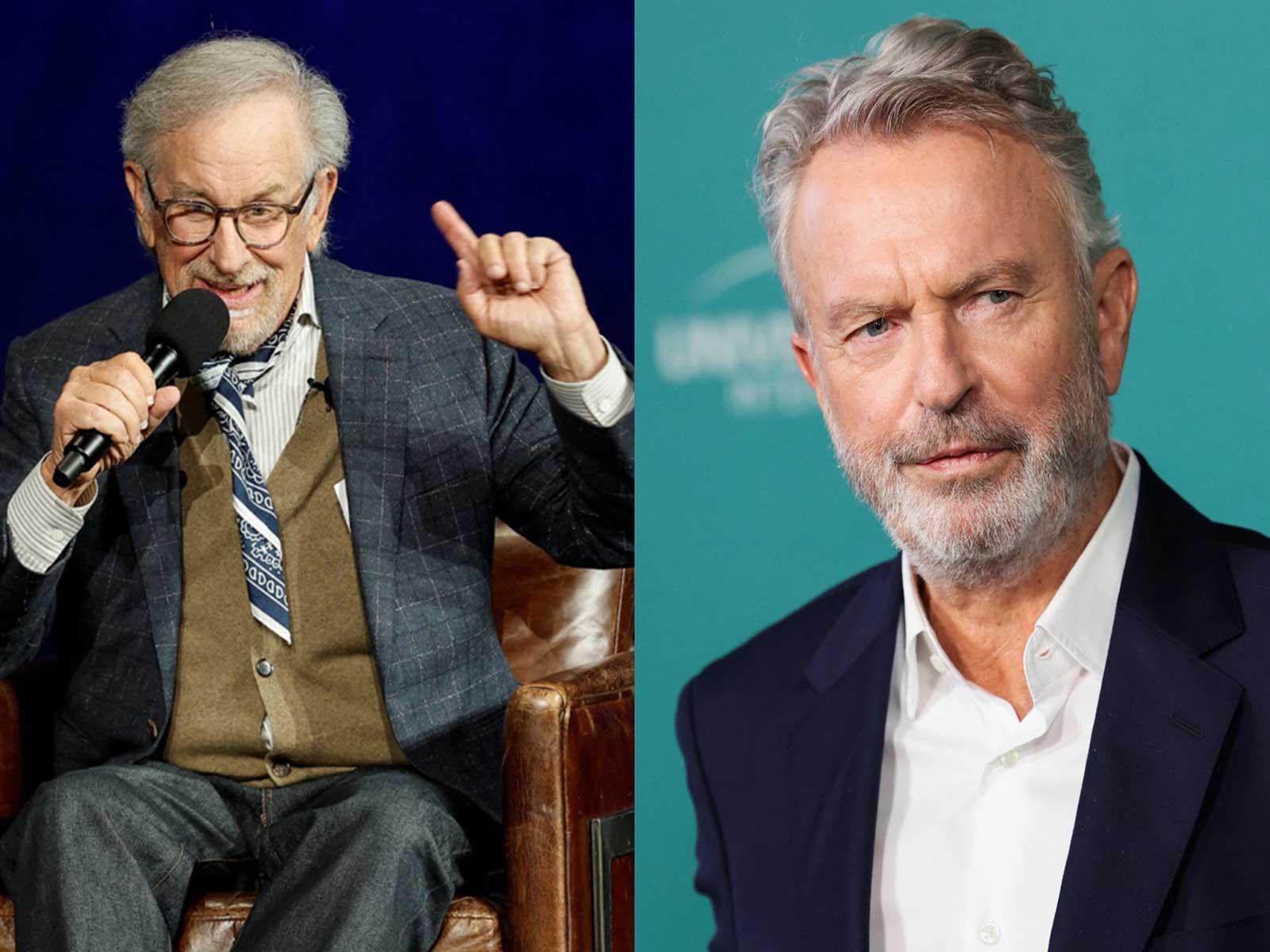 Steven Spielberg remembers Sam Neill (File photo/Reuters)