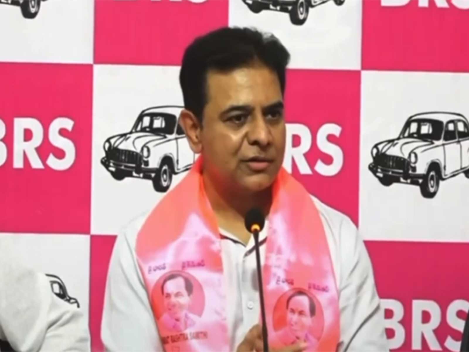 BRS Working President KT Rama Rao (File Photo/ANI)