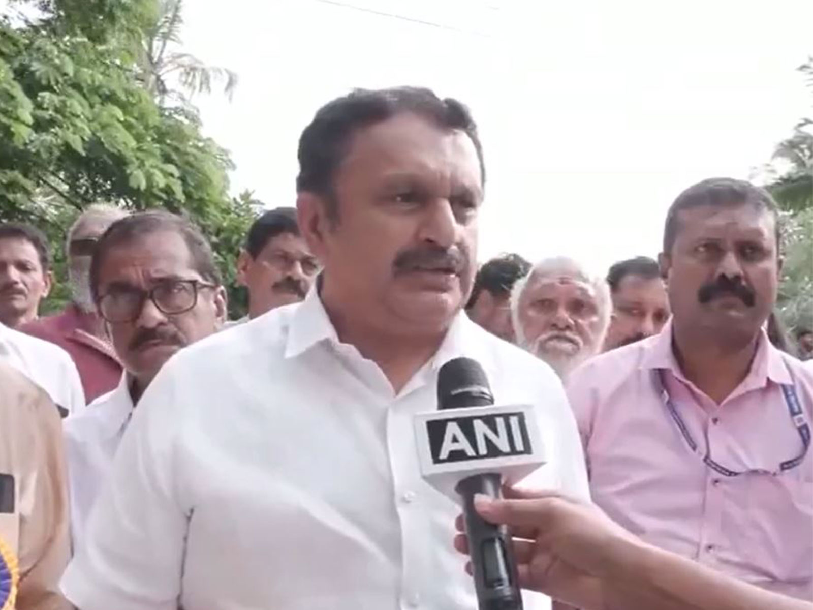 Keralam Health and Devaswoms Minister K Muraleedharan (Photo/ANI)