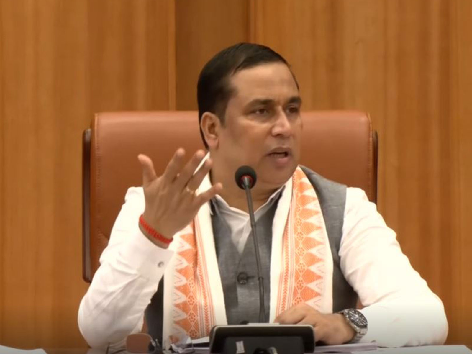 Assam Forest Minister Jayanta Mallabaruah (Photo/ANI)